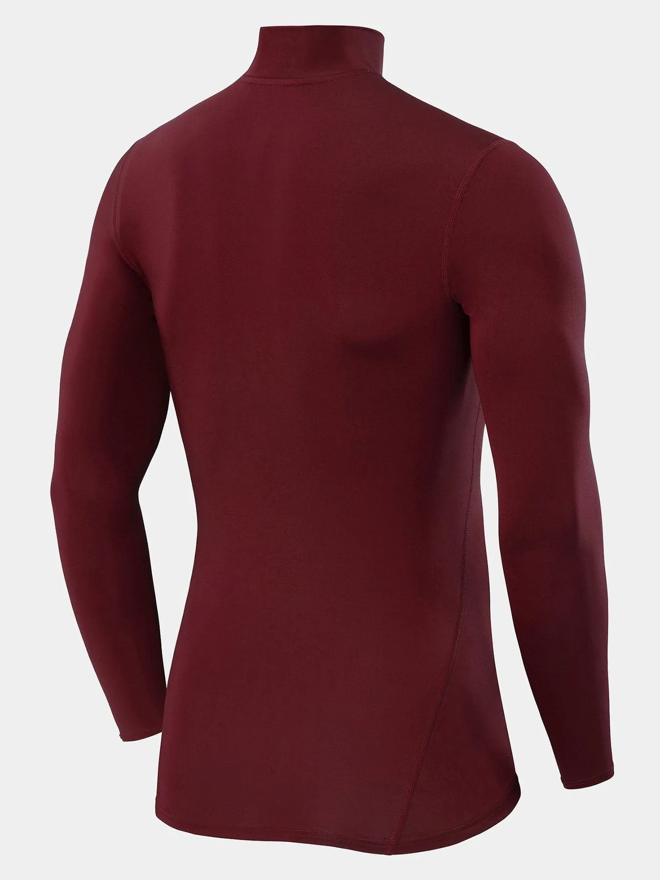 Pro Performance Compression Base Layer Long Sleeve Mock Neck For Men sold by TCA product image thumbnail 2