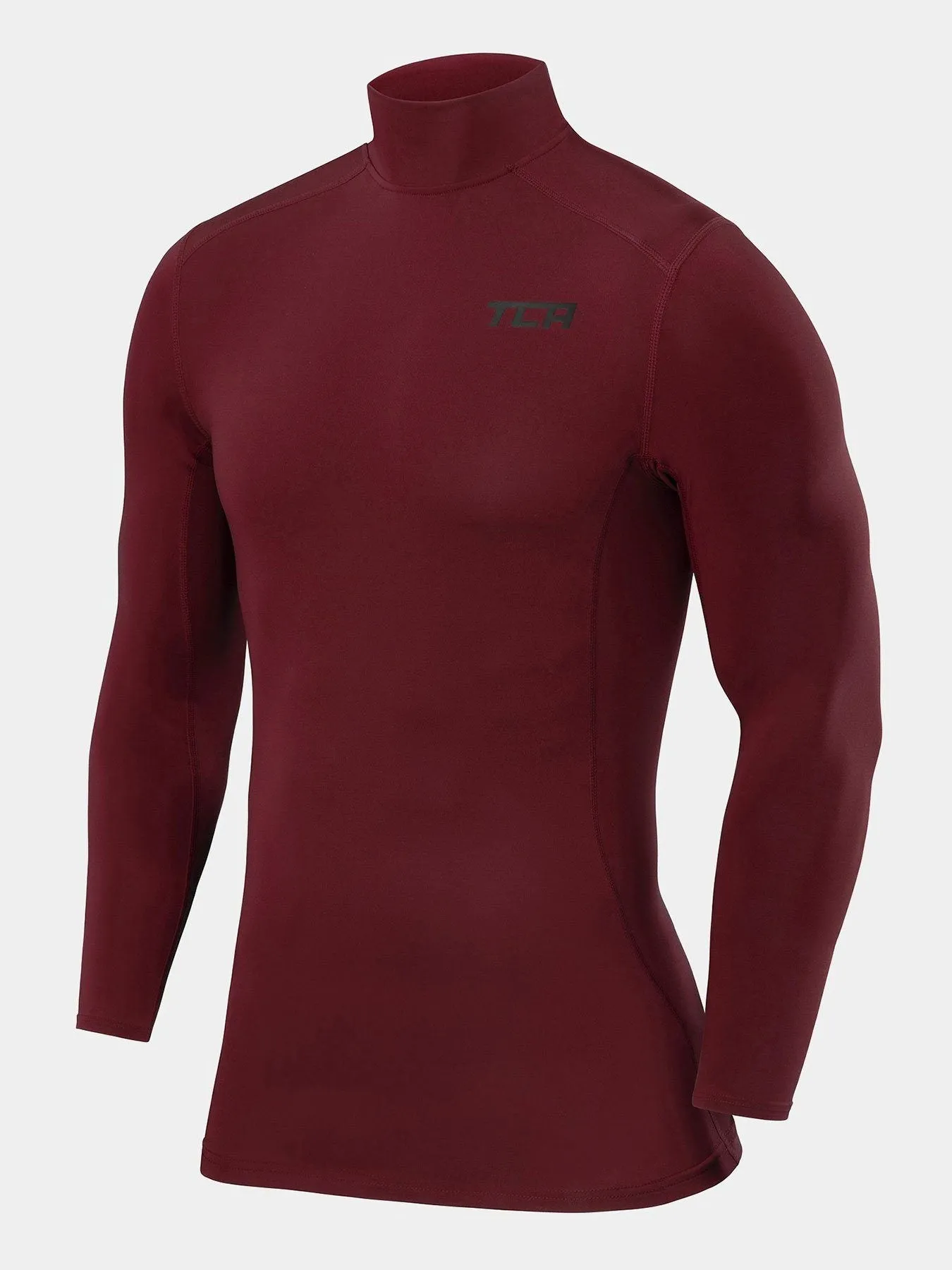 Pro Performance Compression Base Layer Long Sleeve Mock Neck For Men sold by TCA