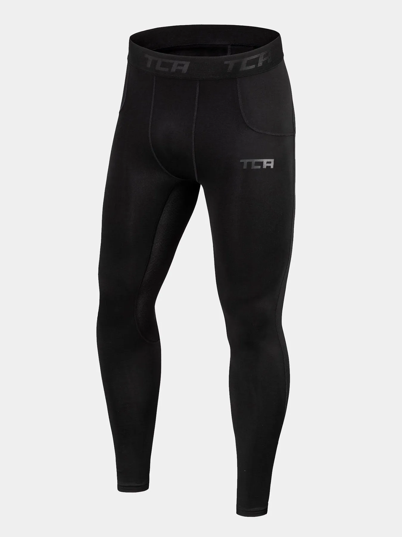 SuperThermal Compression Base Layer Tights For Boys With Brushed Inner Fabric & Side Pocket sold by TCA