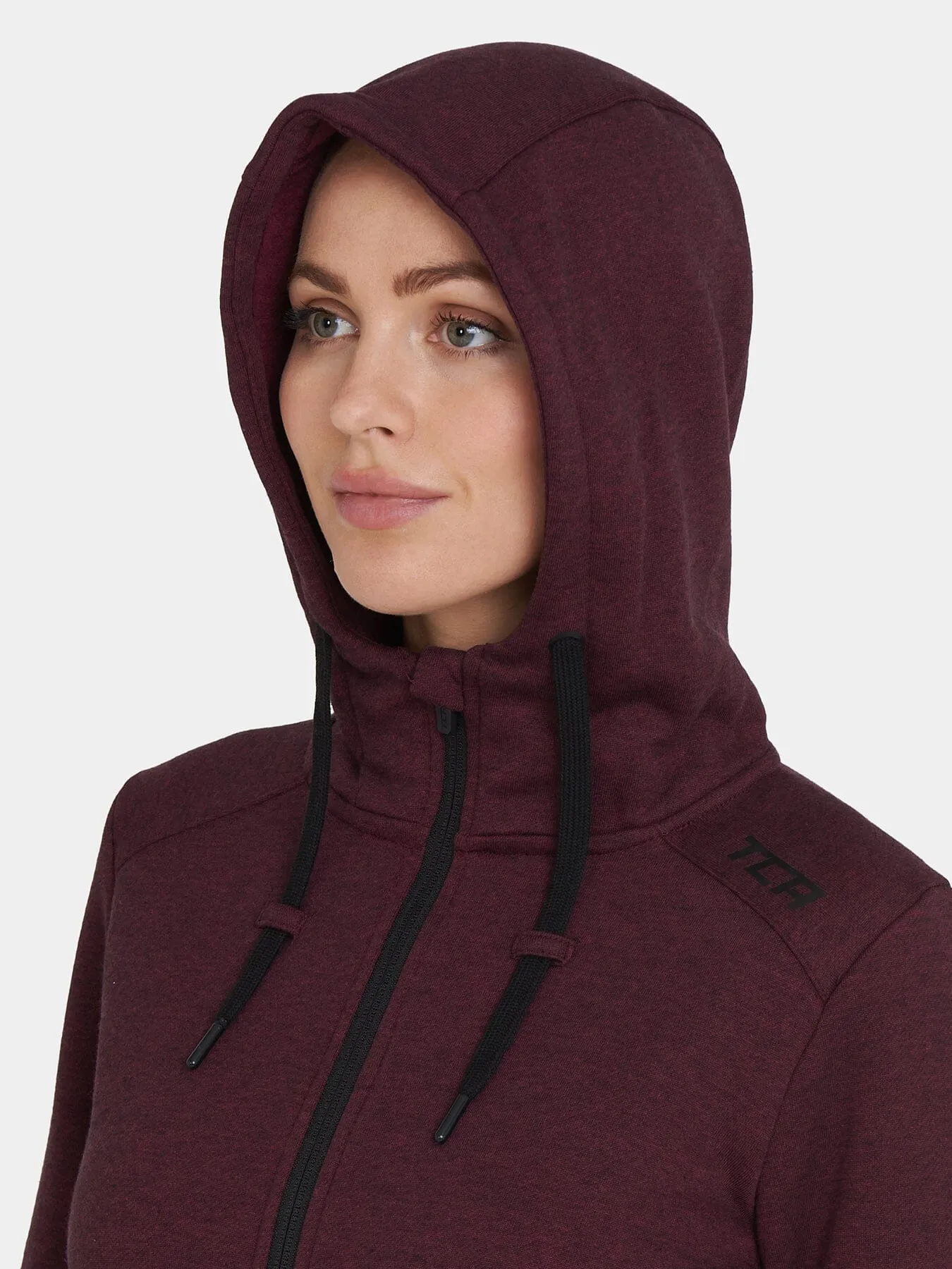 Revolution Tech Gym Running Hoodie For Women With Zip Pockets sold by TCA product image thumbnail 3