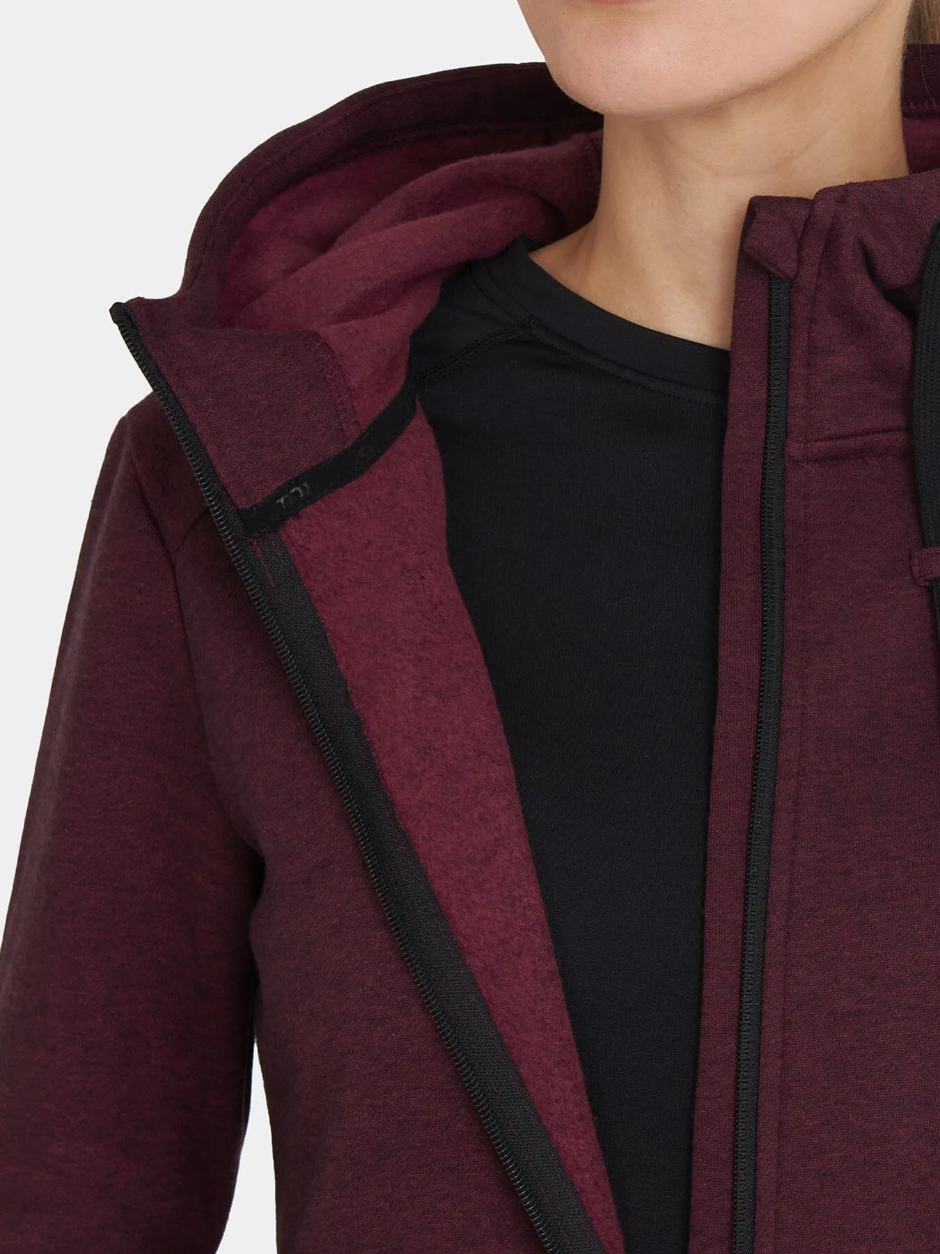 Revolution Tech Gym Running Hoodie For Women With Zip Pockets sold by TCA product image thumbnail 4