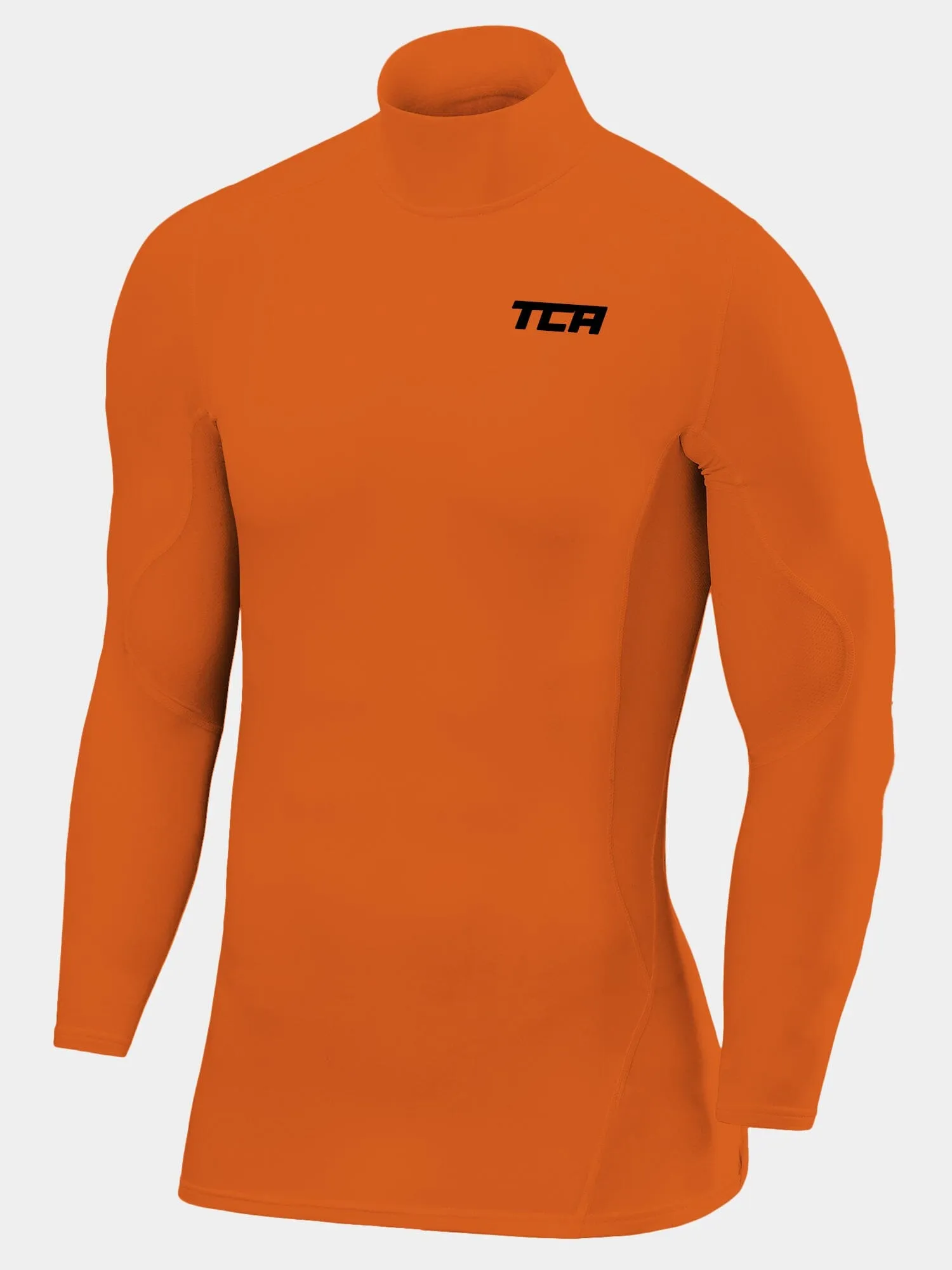 SuperThermal Compression Base Layer Long Sleeve Mock Neck For Men With Brushed Inner Fabric sold by TCA