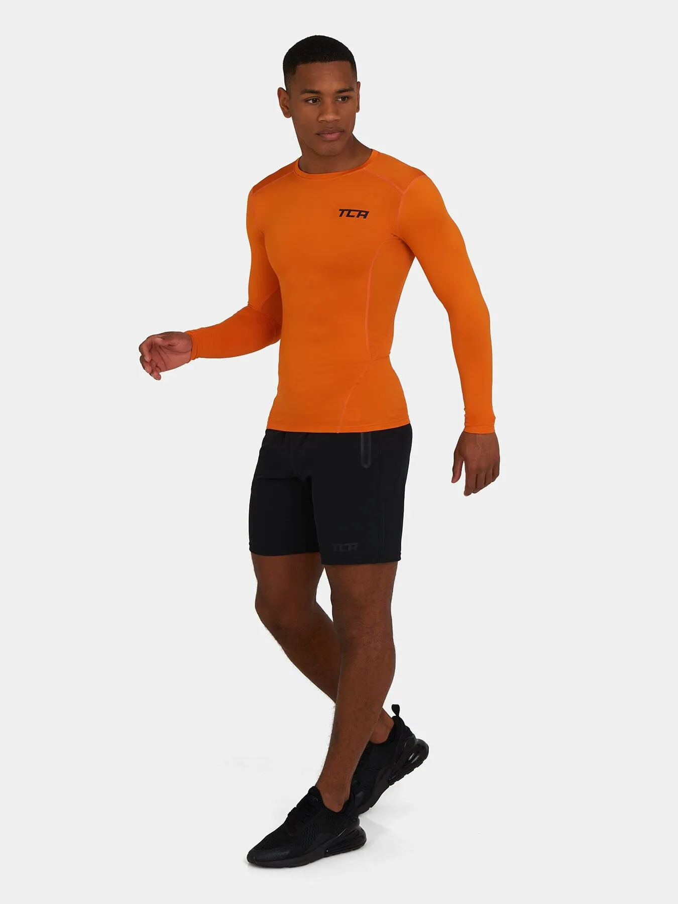 SuperThermal Compression Base Layer Long Sleeve Crew Neck For Men With Brushed Inner Fabric sold by TCA product image thumbnail 5