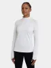 Bliss SuperThermal Long Sleeve Running Mock Neck Top For Women With Thumbholes & Brushed Inner Fabric sold by TCA