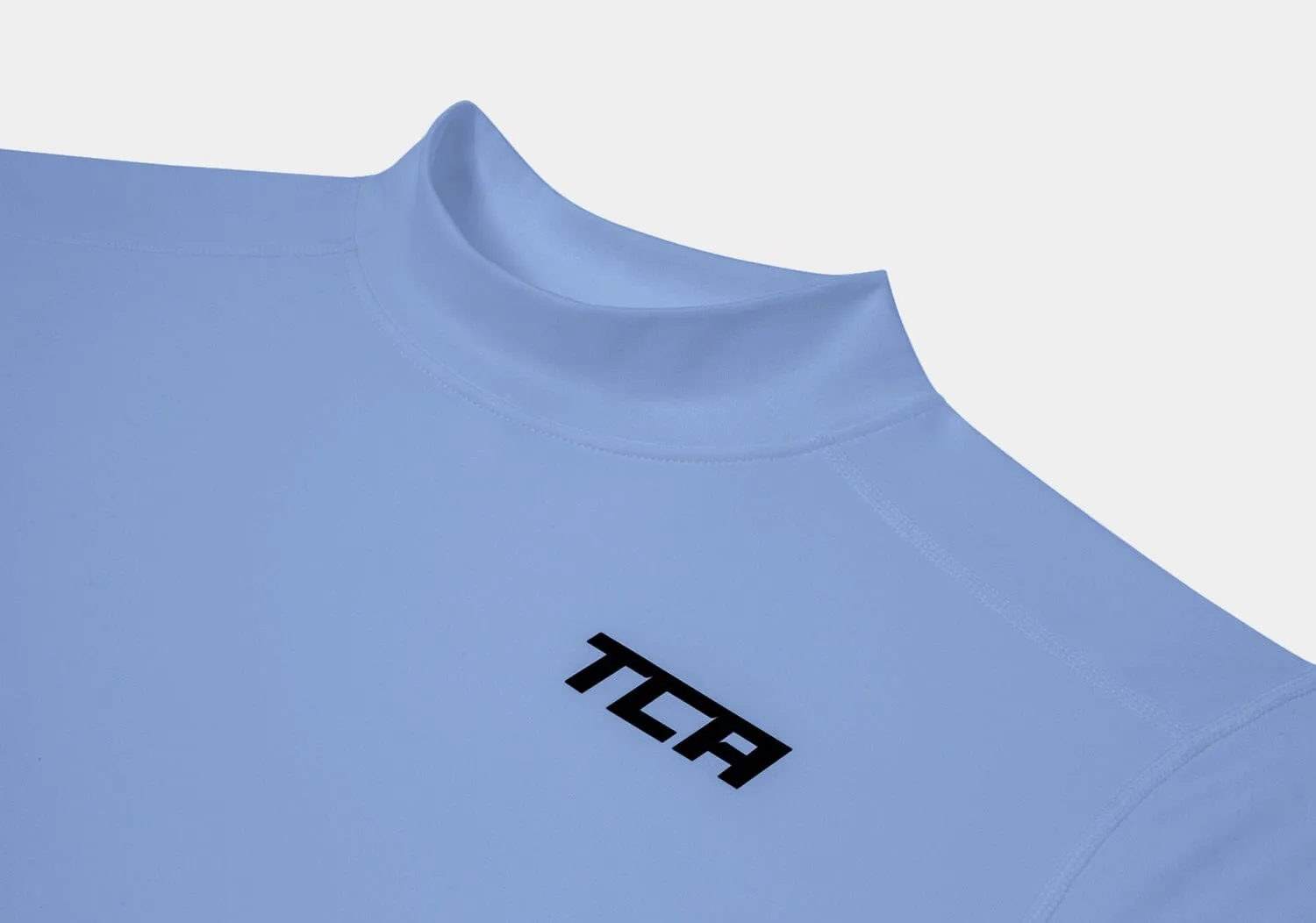 SuperThermal Compression Base Layer Long Sleeve Mock Neck For Men With Brushed Inner Fabric sold by TCA product image thumbnail 3