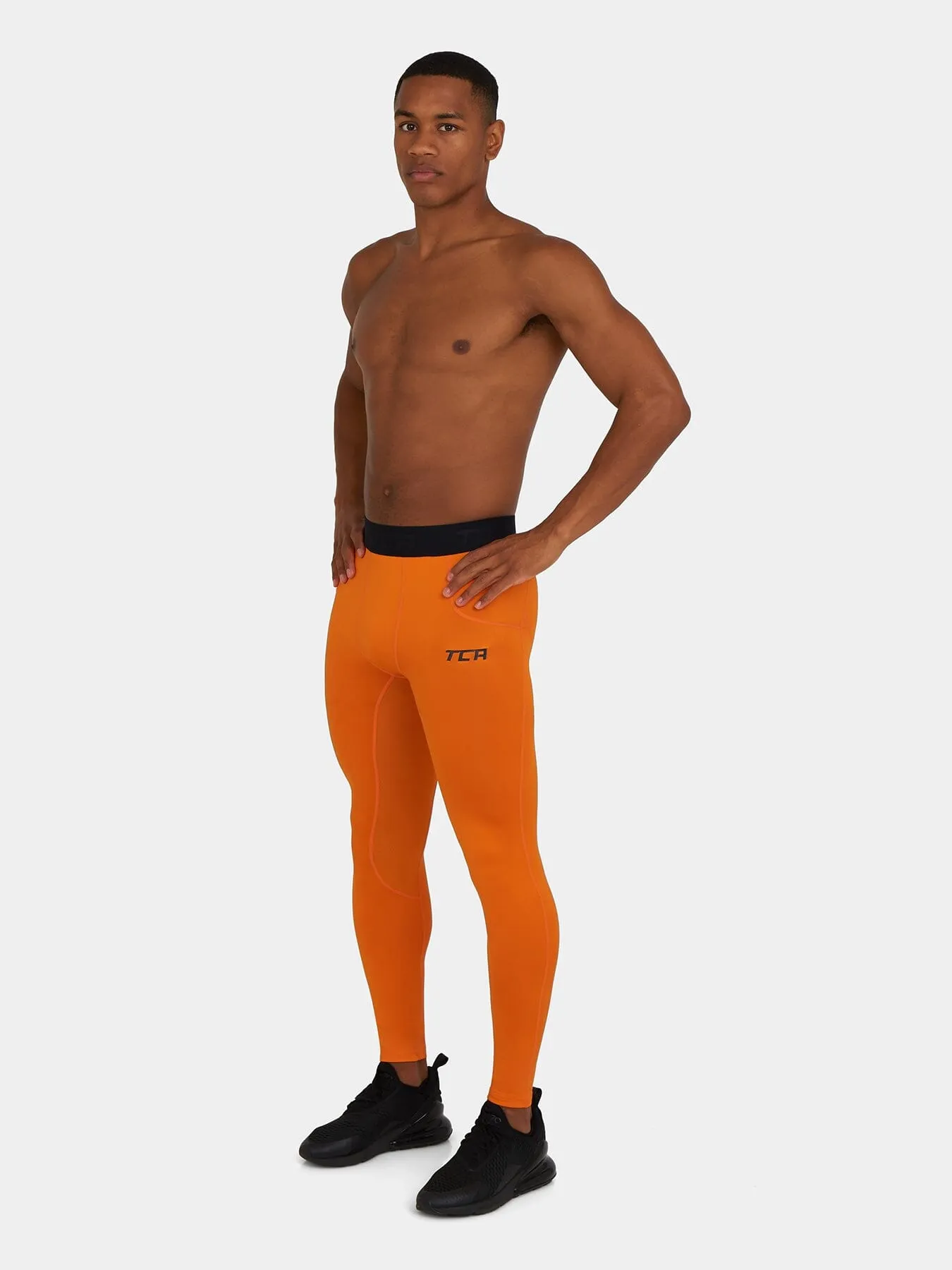 SuperThermal Compression Base Layer Tights For Men With Brushed Inner Fabric sold by TCA product image thumbnail 5