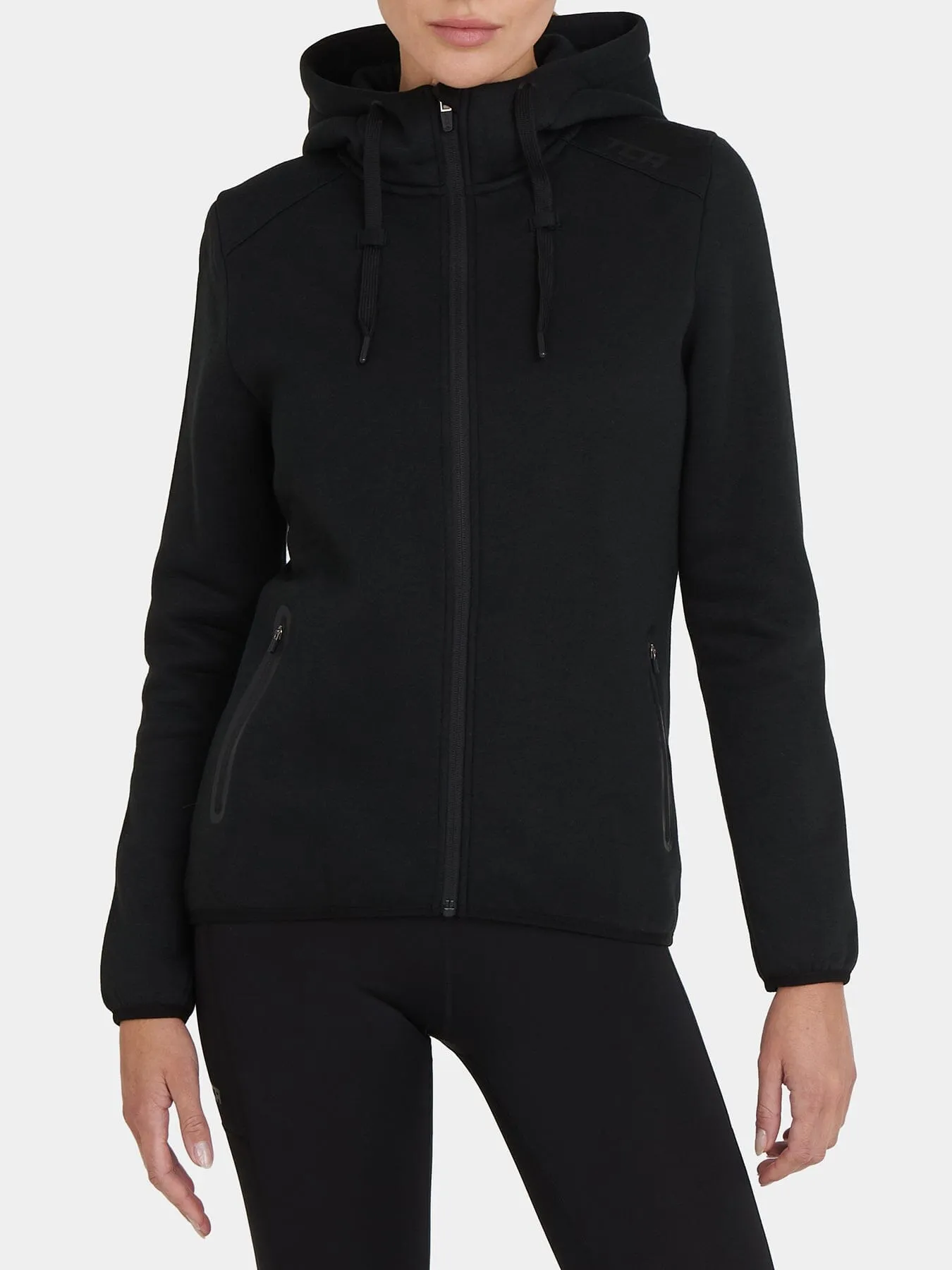 Revolution Tech Gym Running Hoodie For Women With Zip Pockets sold by TCA