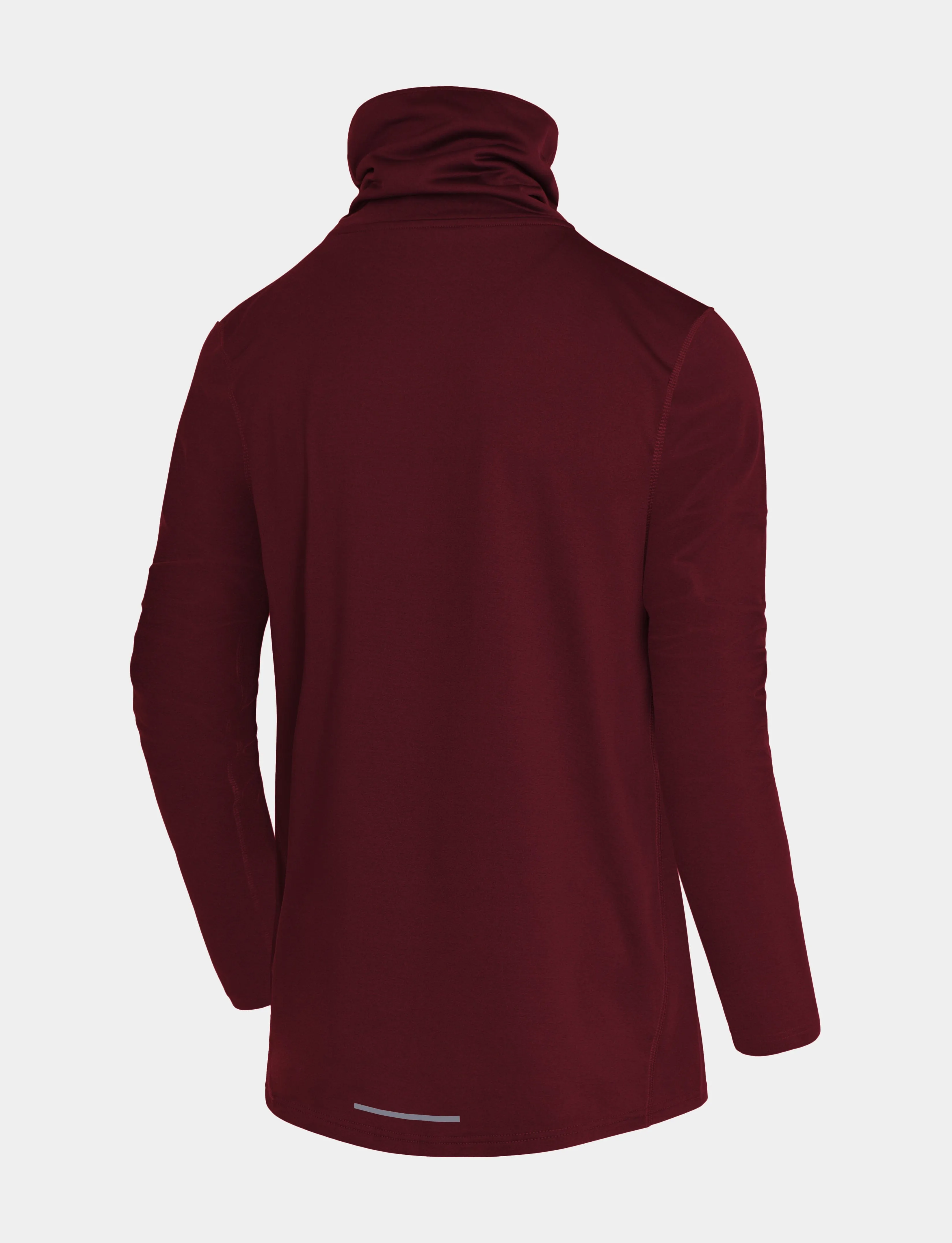 Warm-Up Long Sleeve Funnel Neck Top For Boys With Thumbholes & Reflective Strips sold by TCA product image thumbnail 5
