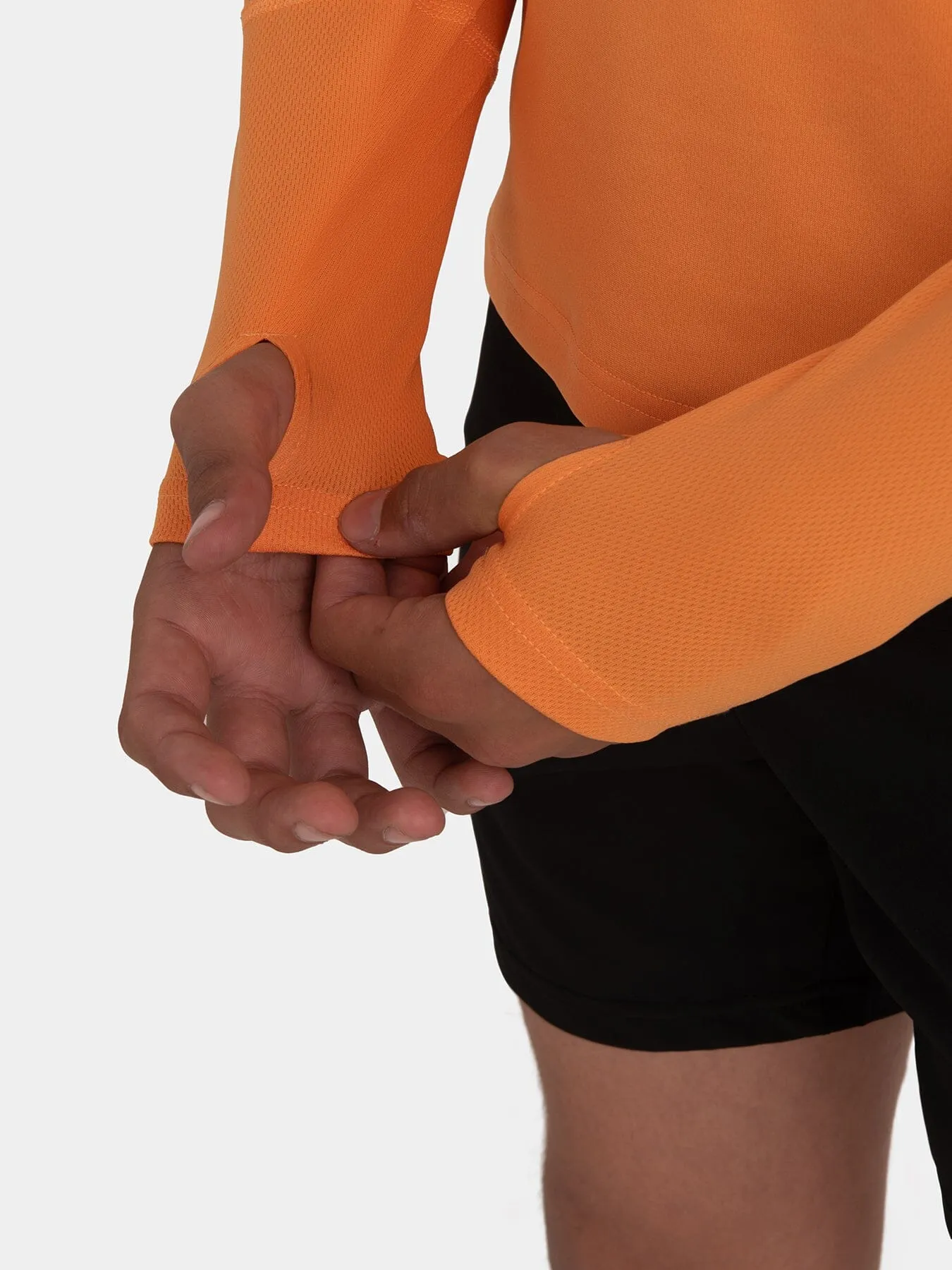 Stamina Long Sleeve Crew Neck Running Top For Boys With Thumbholes sold by TCA product image thumbnail 4