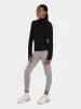 Fusion Half Zip Running Top For Girls With Thumbholes & Back Zip Pocket sold by TCA