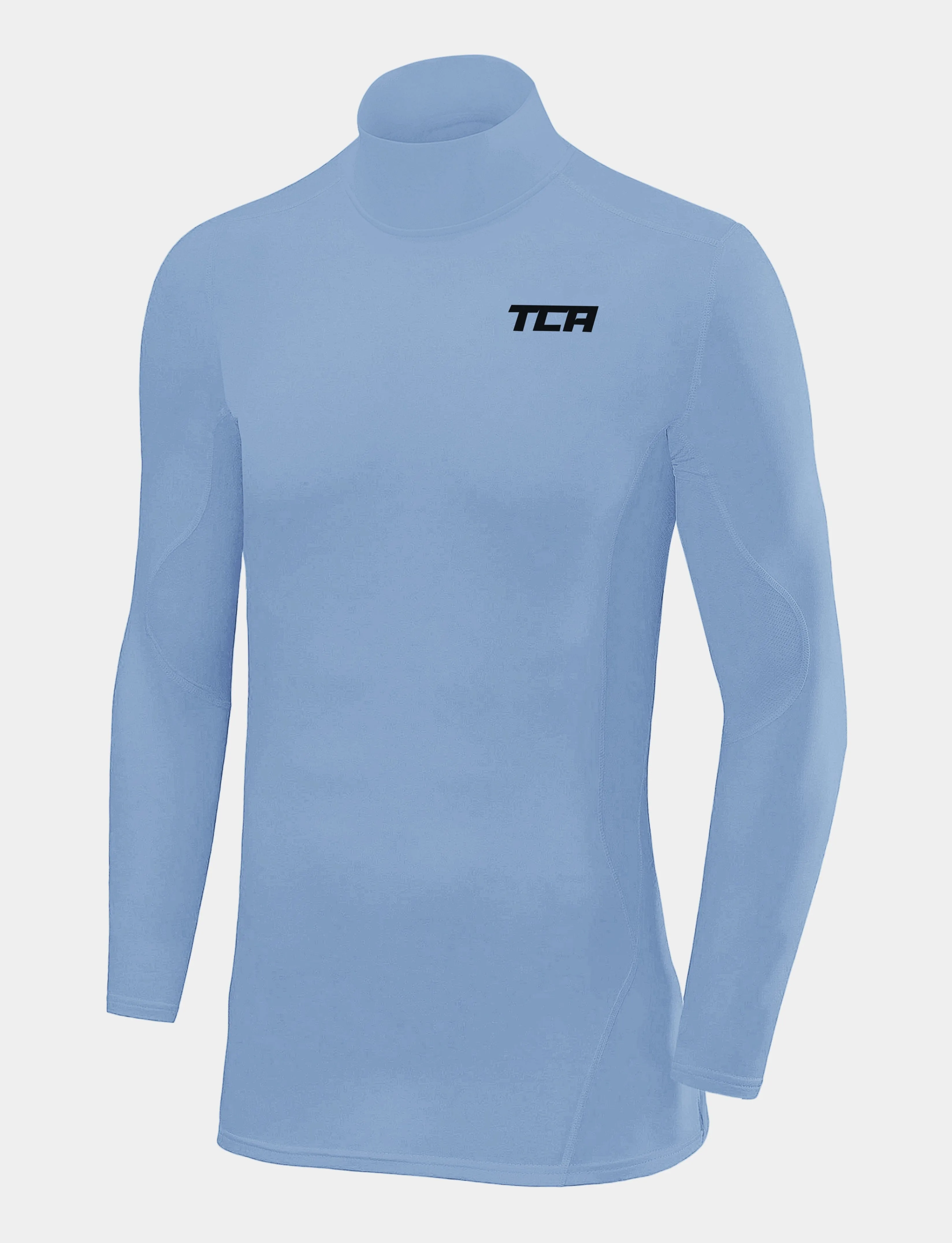 SuperThermal Compression Base Layer Long Sleeve Mock Neck For Boys With Brushed Inner Fabric sold by TCA
