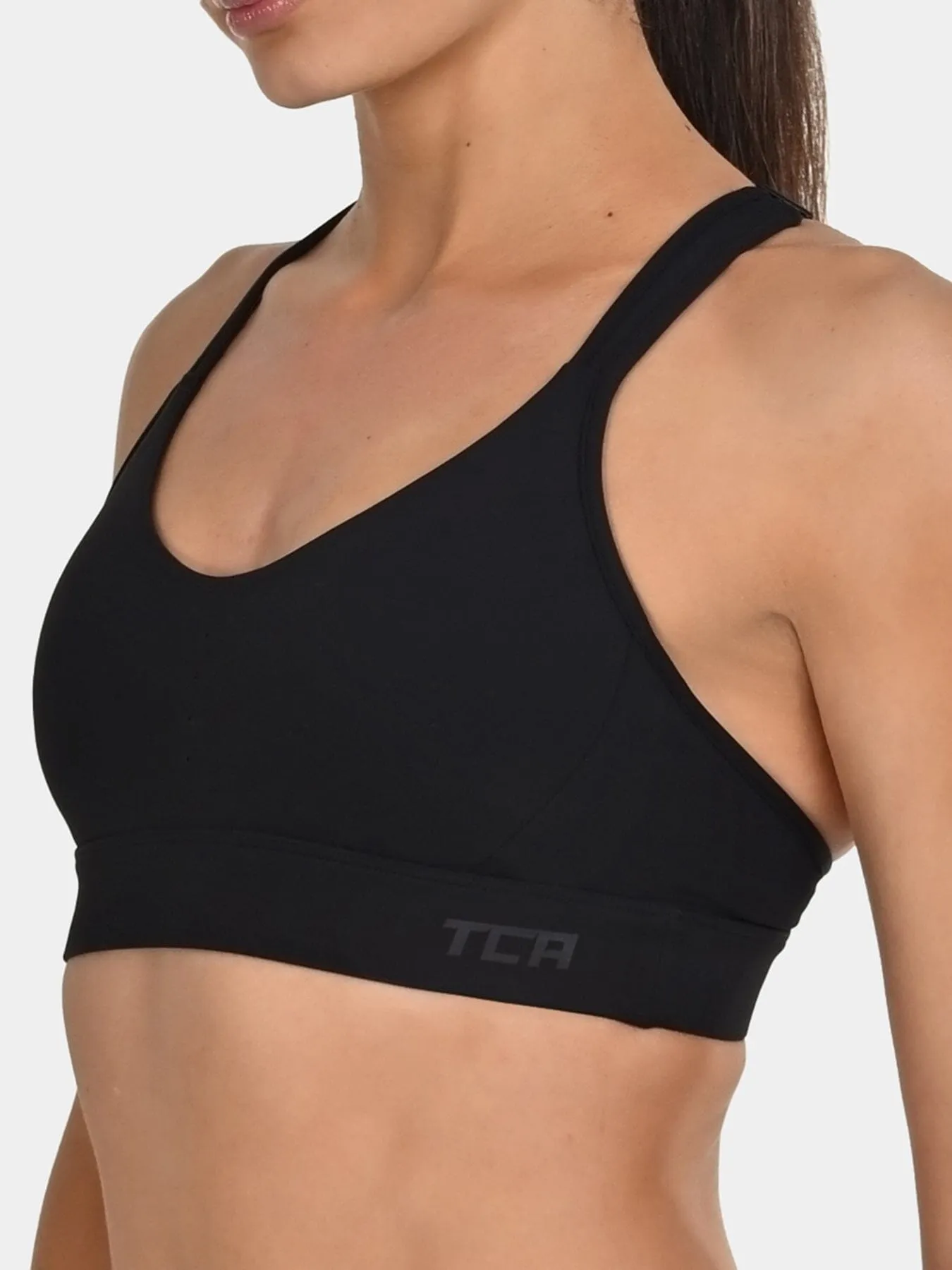 TCA Women's Medium Impact Sports Bra _ Adjustable Support, Removable Pads, Seamless Comfort sold by TCA product image thumbnail 4