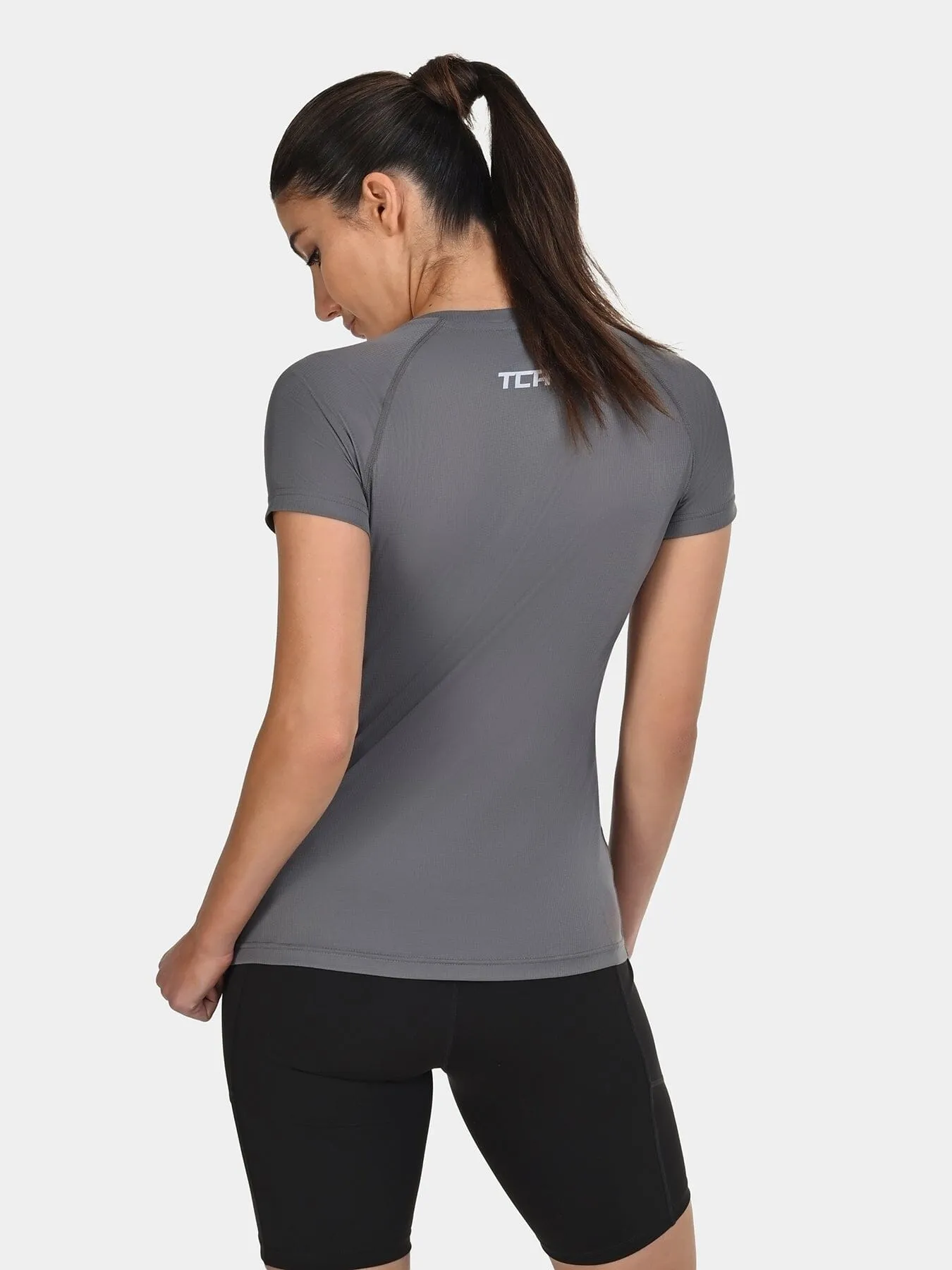 TCA Women's Lightweight Short Sleeve Shirt – Breathable Athletic Running T-Shirt for Yoga, Running, Gym, Training, and Fitness sold by TCA product image thumbnail 2