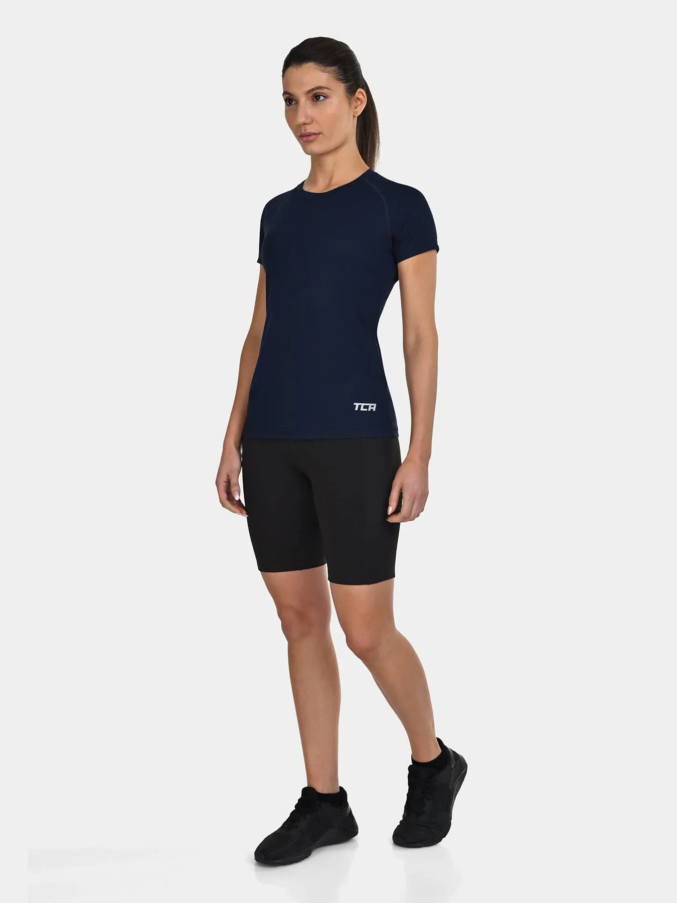 TCA Women's Lightweight Short Sleeve Shirt – Breathable Athletic Running T-Shirt for Yoga, Running, Gym, Training, and Fitness sold by TCA product image thumbnail 5