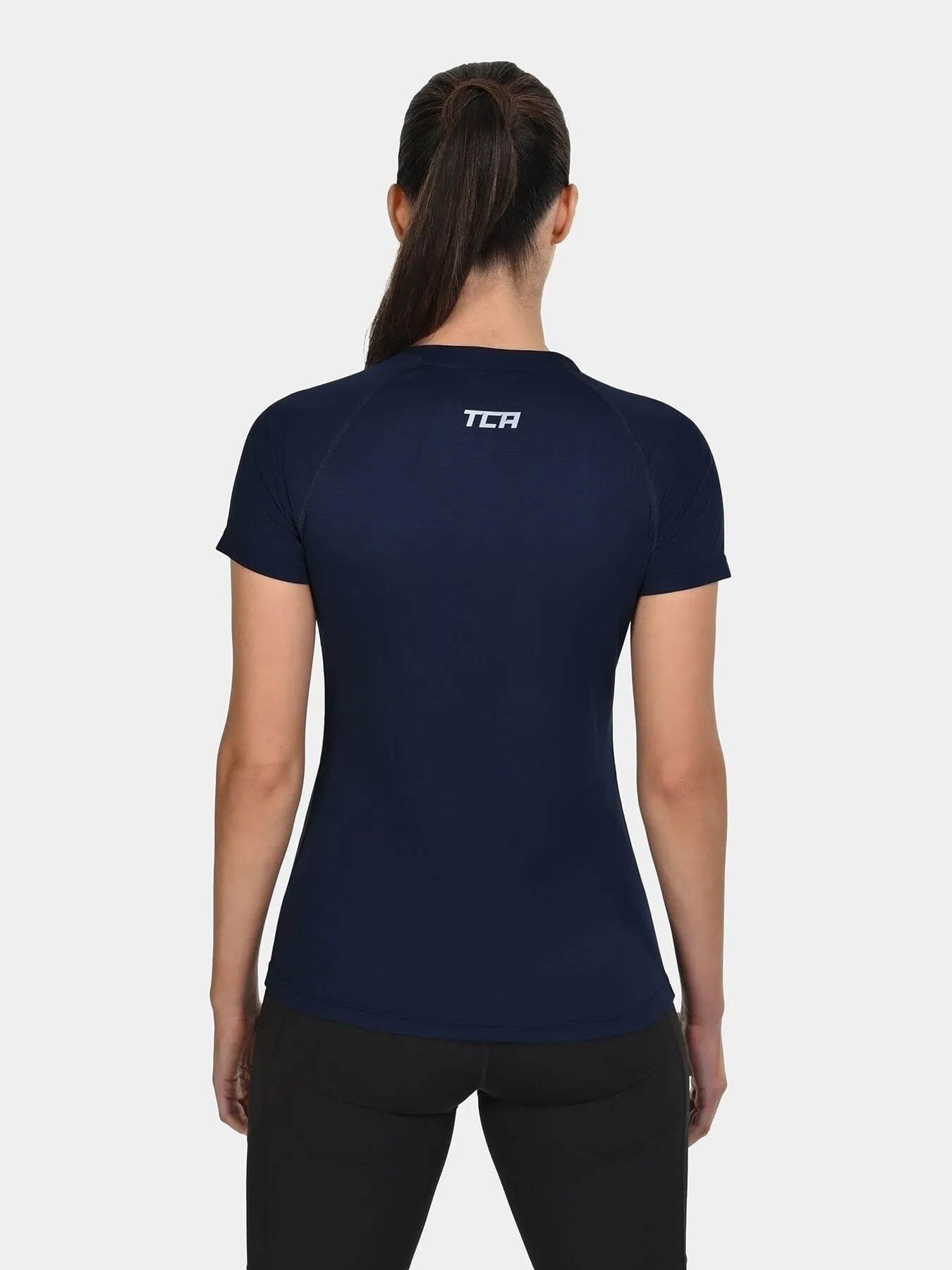 TCA Women's Lightweight Short Sleeve Shirt – Breathable Athletic Running T-Shirt for Yoga, Running, Gym, Training, and Fitness sold by TCA product image thumbnail 2