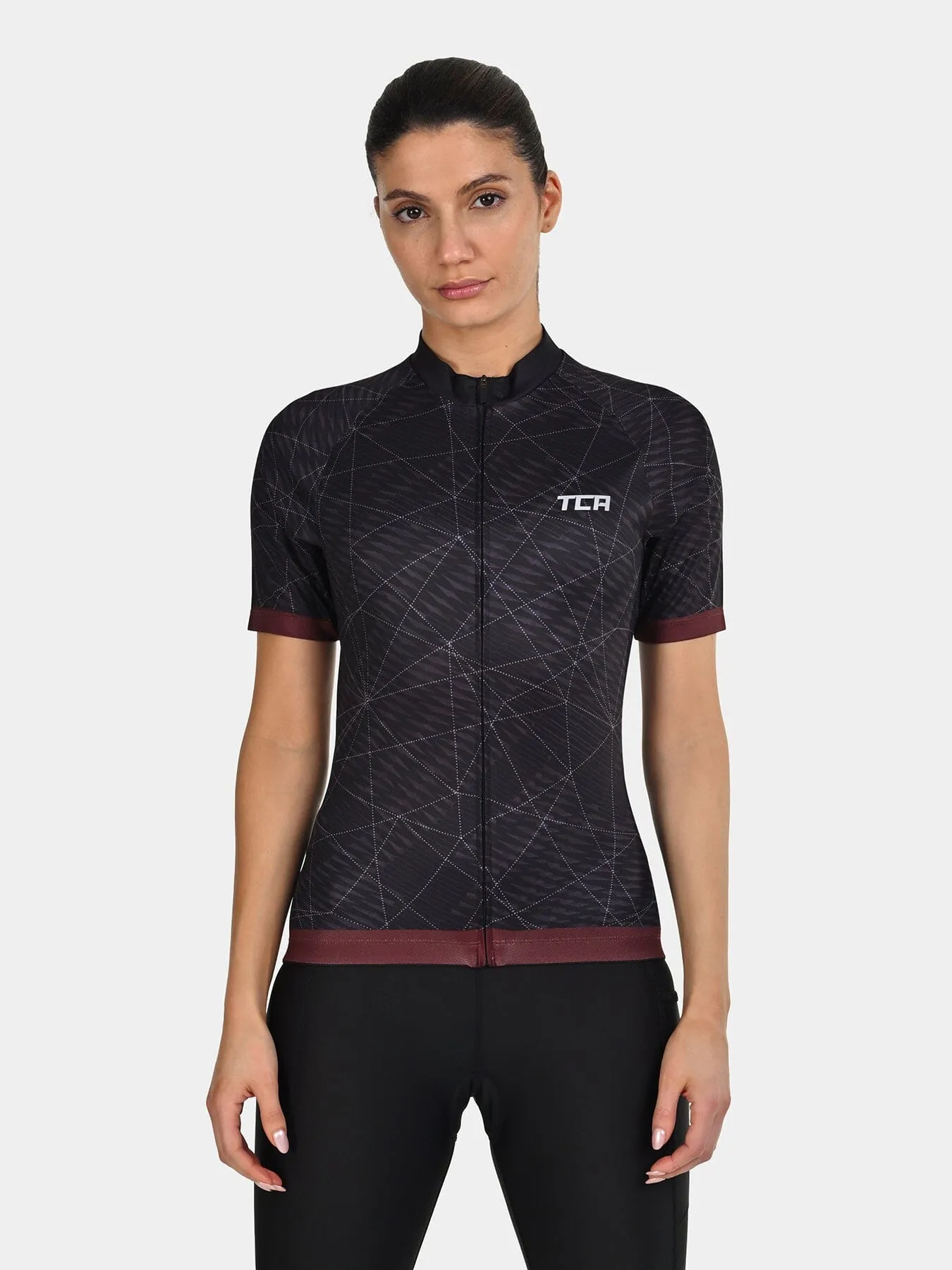 TCA Women's All-Day Cycling Jersey – Lightweight Short Sleeve Bike Shirt - Athletic Fit Bicycle Shirt with 3 Cycling Back Pockets sold by TCA