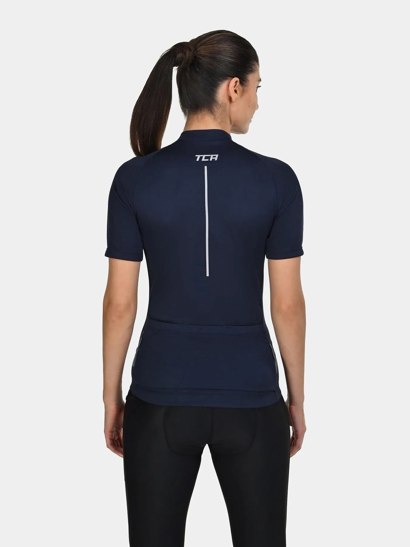 TCA Women's All-Day Cycling Jersey – Lightweight Short Sleeve Bike Shirt - Athletic Fit Bicycle Shirt with 3 Cycling Back Pockets sold by TCA product image thumbnail 2
