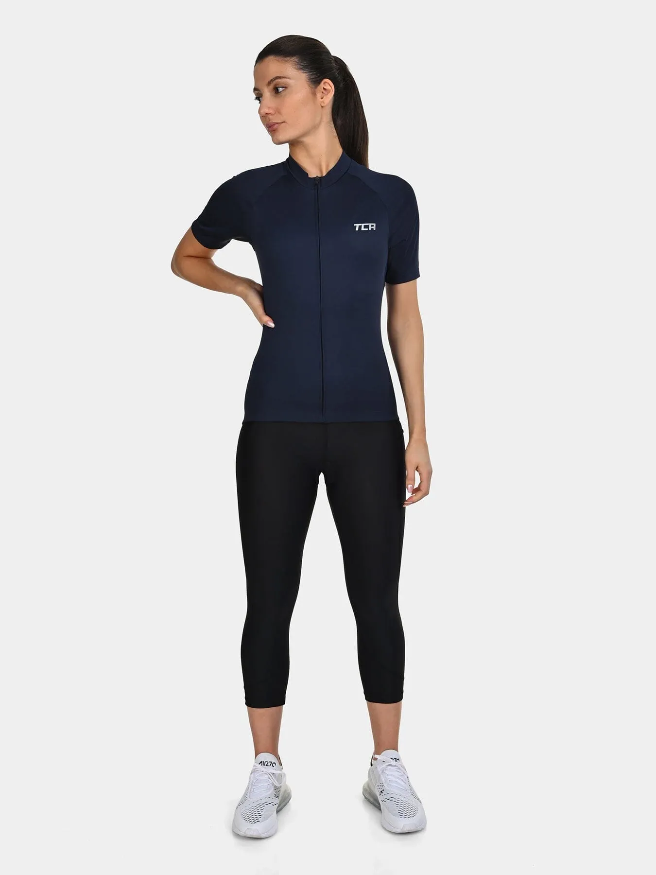 TCA Women's All-Day Cycling Jersey – Lightweight Short Sleeve Bike Shirt - Athletic Fit Bicycle Shirt with 3 Cycling Back Pockets sold by TCA product image thumbnail 5