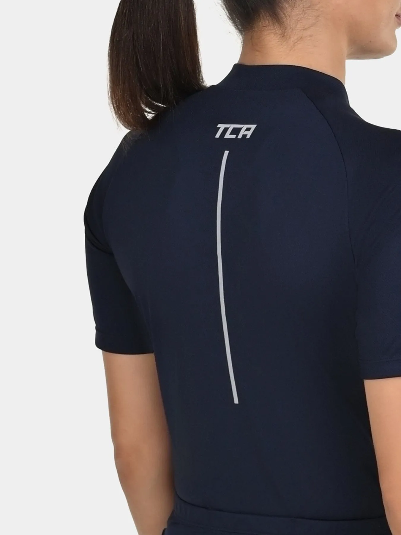 TCA Women's All-Day Cycling Jersey – Lightweight Short Sleeve Bike Shirt - Athletic Fit Bicycle Shirt with 3 Cycling Back Pockets sold by TCA product image thumbnail 4