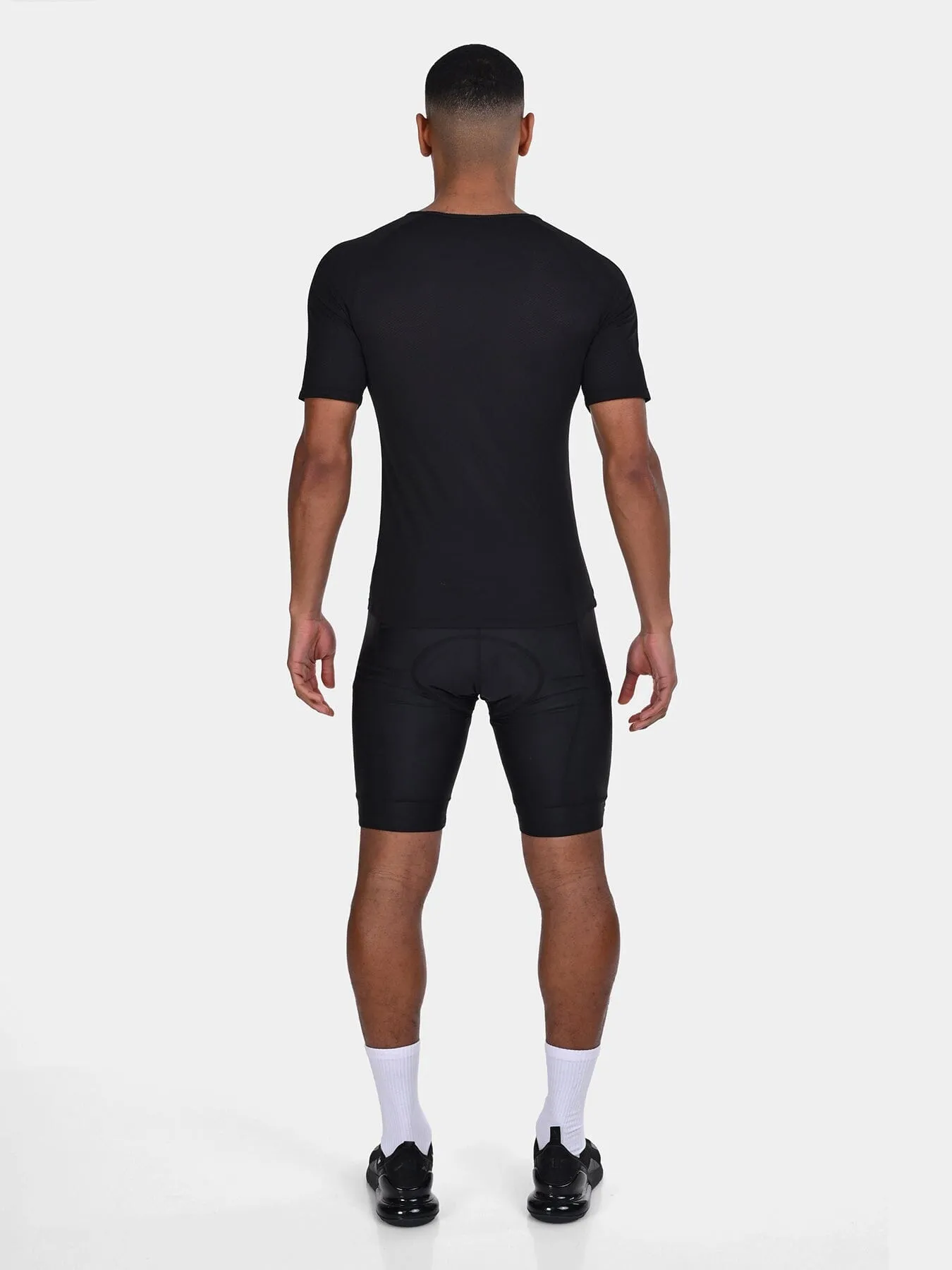 TCA Men's Short Sleeve Cycling Base Layer Shirt - Men’s Summer Cycling Mesh Top - Lightweight Breathable Base Layer Biking Shirt for Jersey Jacket - Windproof Quickdry Athletic Fit sold by TCA product image thumbnail 5