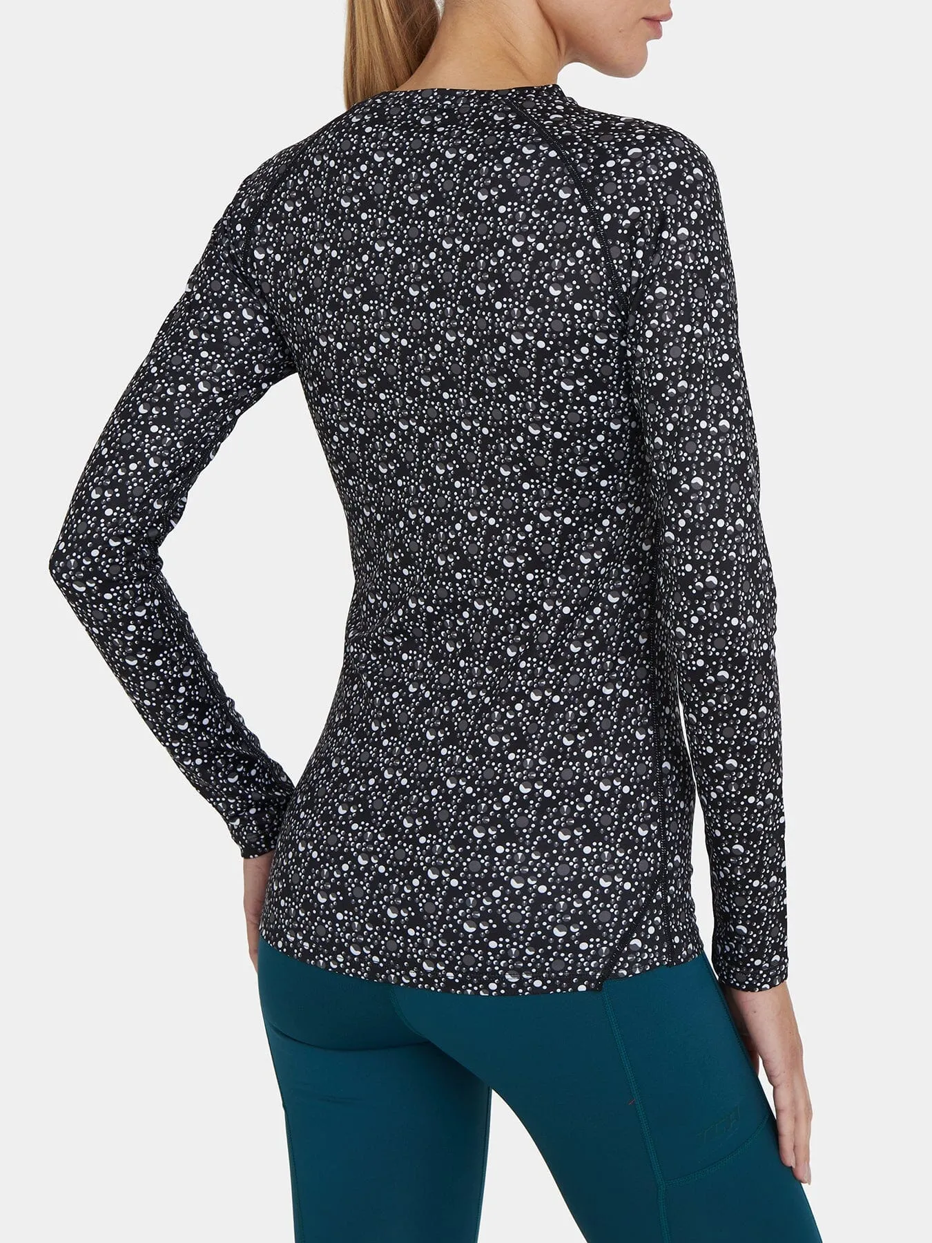 SuperThermal Long Sleeve Compression Base Layer Crew Neck Top for Women With Brushed Inner Fabric sold by TCA product image thumbnail 2