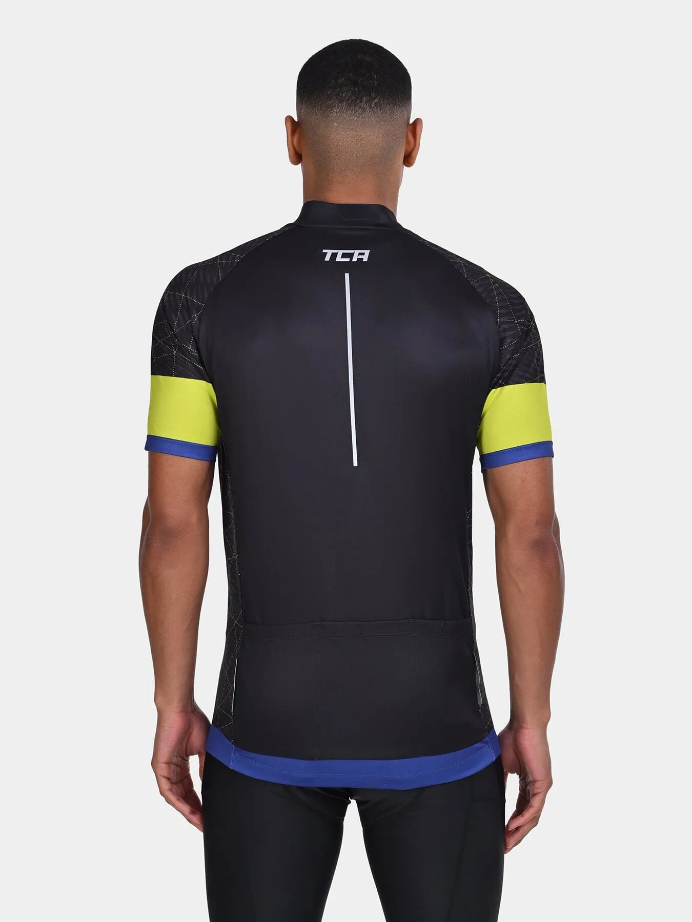 TCA Men's All-Day Cycling Jersey – Lightweight Short Sleeve Bike Shirt - Athletic Fit Bicycle Shirt with 3 Cycling Back Pockets sold by TCA product image thumbnail 2