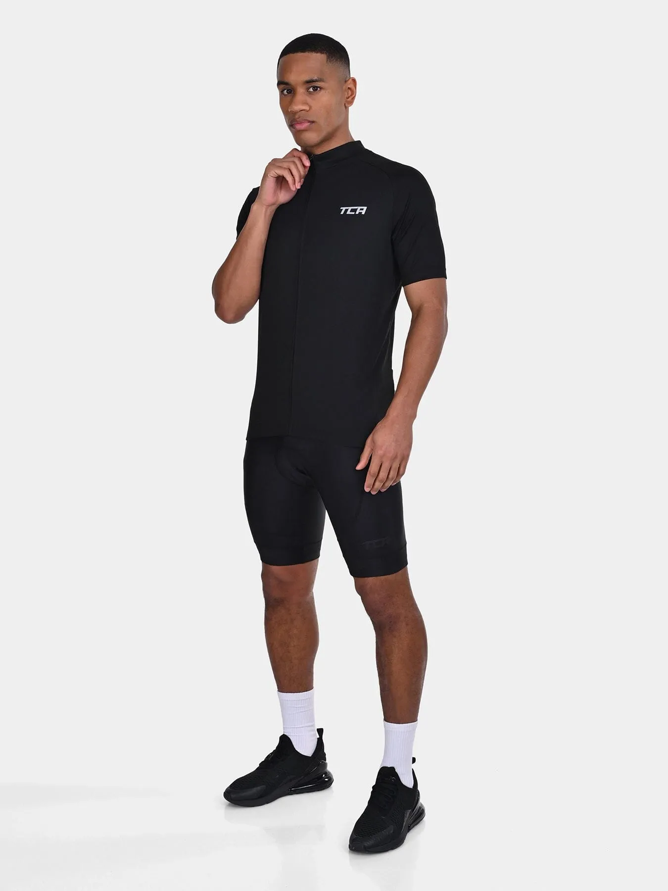 TCA Men's All-Day Cycling Jersey – Lightweight Short Sleeve Bike Shirt - Athletic Fit Bicycle Shirt with 3 Cycling Back Pockets sold by TCA product image thumbnail 5
