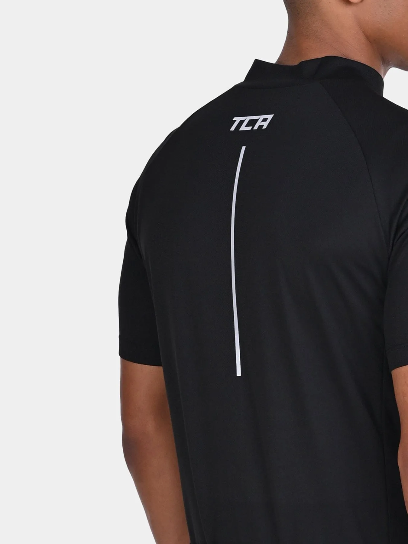 TCA Men's All-Day Cycling Jersey – Lightweight Short Sleeve Bike Shirt - Athletic Fit Bicycle Shirt with 3 Cycling Back Pockets sold by TCA product image thumbnail 4