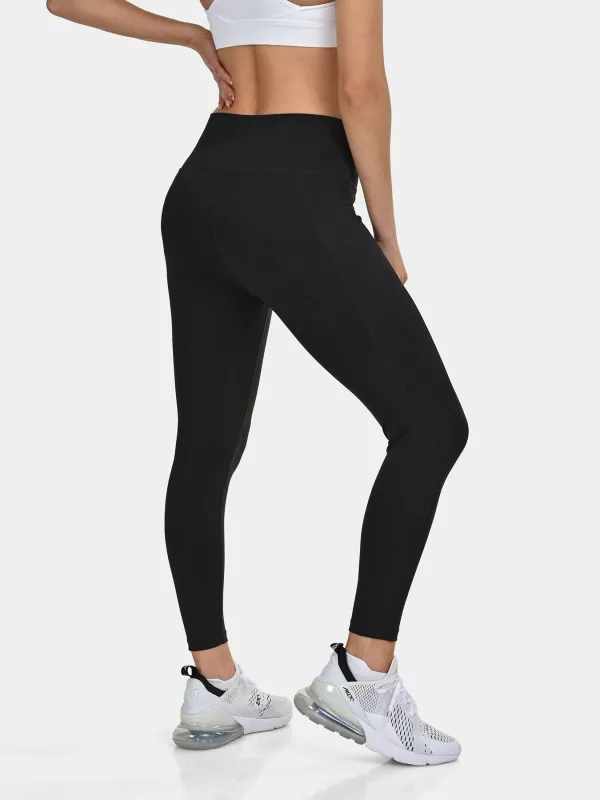 TCA Women's High Waisted 7/8 Leggings _ Tummy Control Buttery Soft Leggings with 2 Open Side Pockets for Running, Gym, and Workout sold by TCA