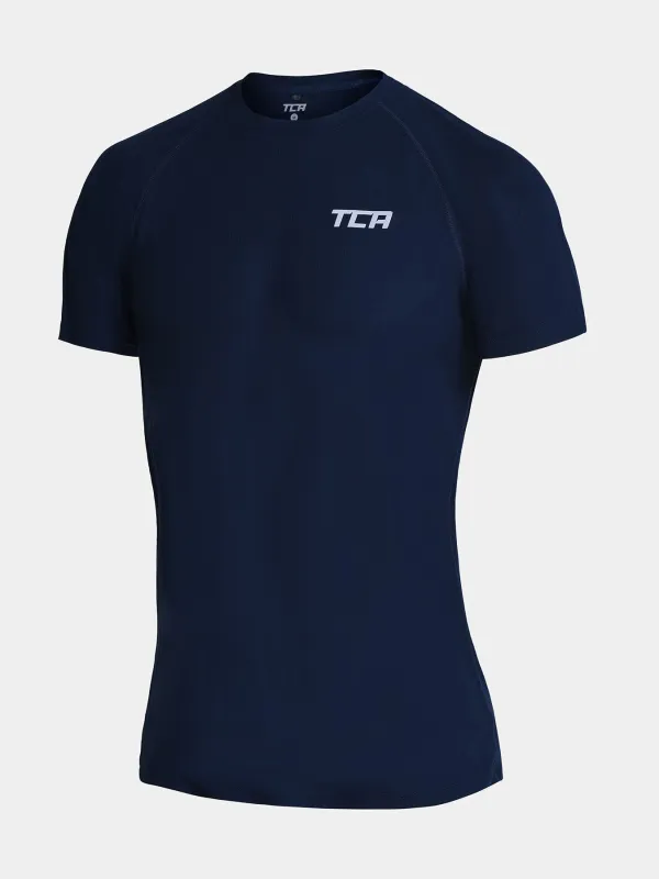 TCA Superlight MenÍs Dry Fit Gym Shirts _ Lightweight Breathable Workout T-Shirts for Running, Training, Fitness & Sports sold by TCA