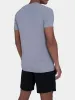 Stamina Short Sleeve Crew Neck Running Top For Men With Back Zip Pocket sold by TCA