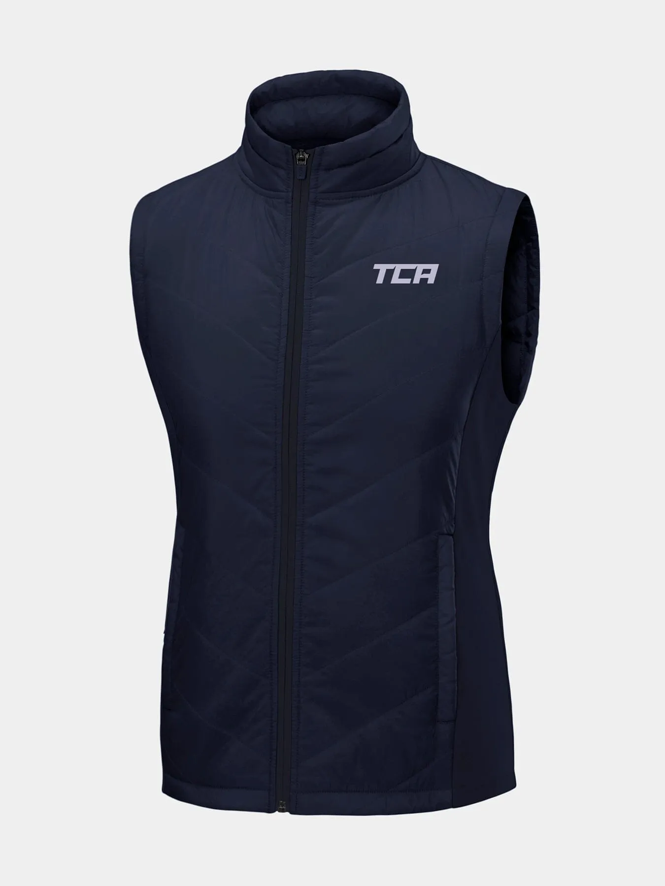 Excel Padded Running Gilet For Girls With Zip Pockets & Reflective Strips sold by TCA