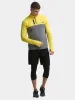 Fusion Half Zip Running Top For Men With Thumbholes & Chest Zip Pocket sold by TCA