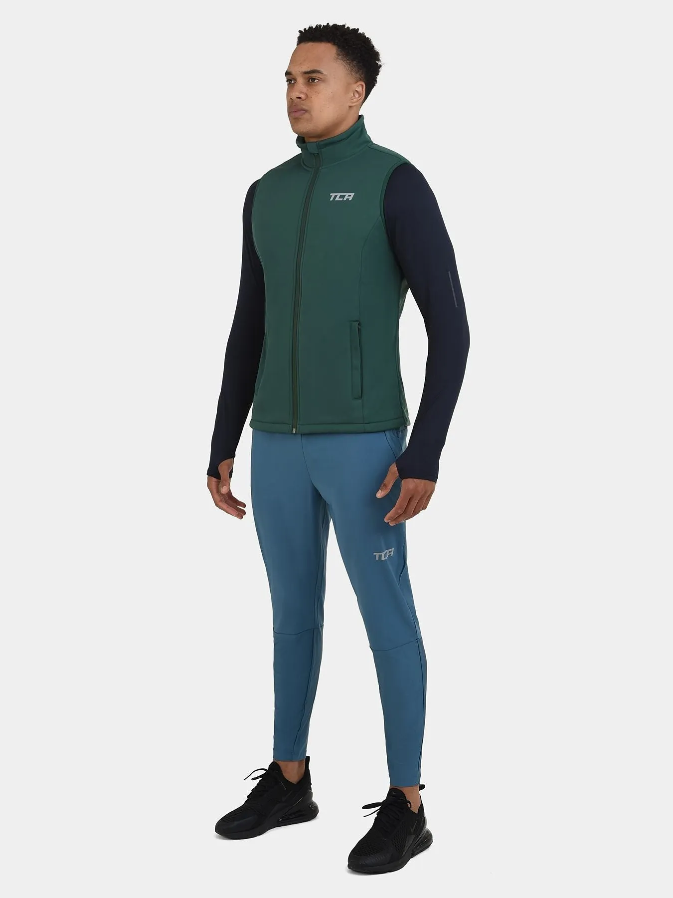 Flyweight Thermal Gilet For Men With Brushed Inner Fabric, Side & Internal Zip Pockets & Adjustable Toggles sold by TCA product image thumbnail 5