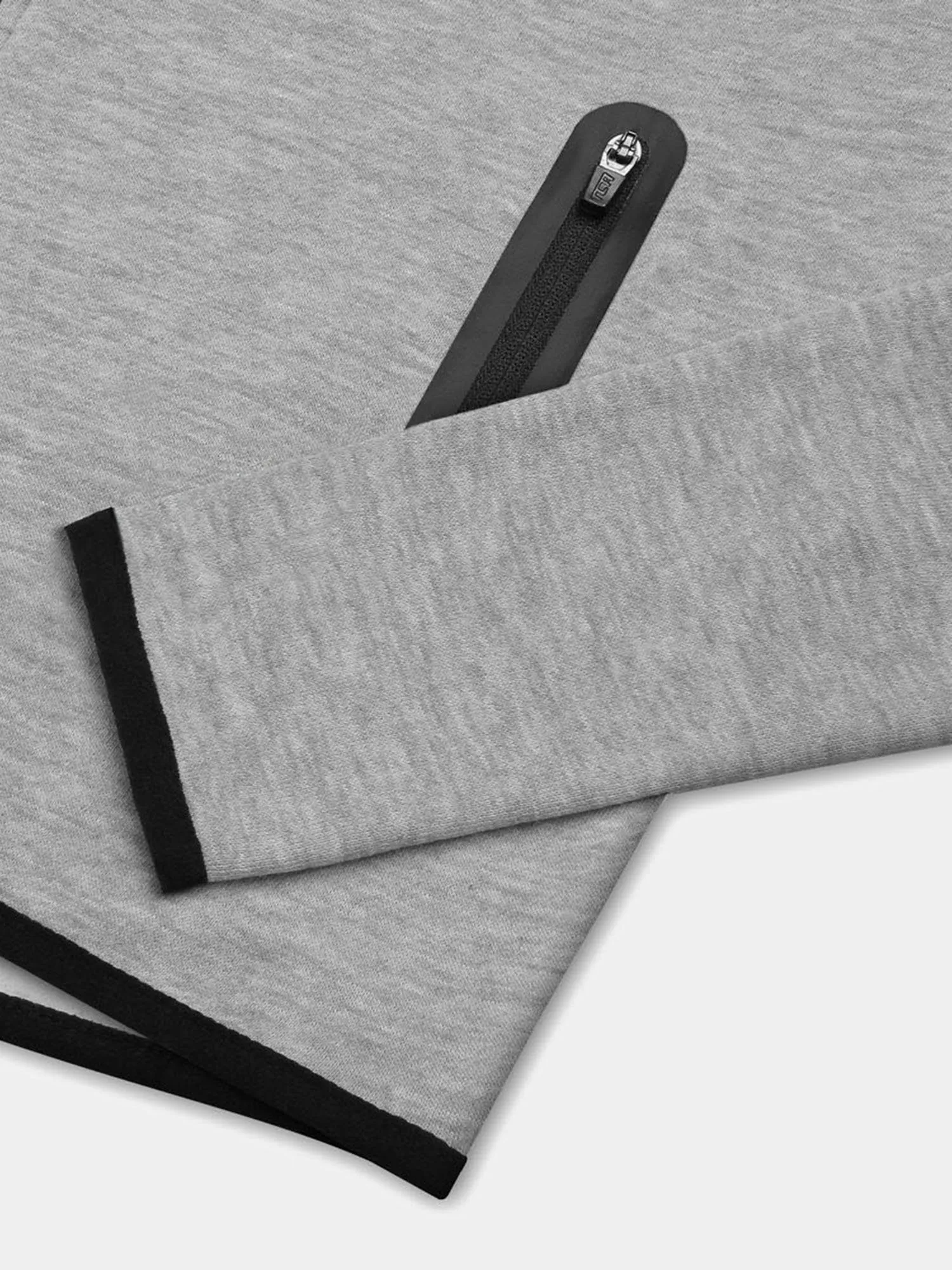 Revolution Tech Gym Running Hoodie For Men With Zip Pockets sold by TCA product image thumbnail 5