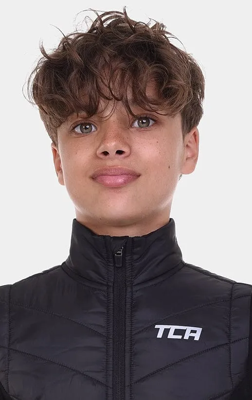 Excel Padded Running Gilet For Boys With Zip Pockets & Reflective Strips sold by TCA product image thumbnail 3