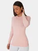 SuperThermal Long Sleeve Compression Base Layer Crew Neck Top for Women With Brushed Inner Fabric sold by TCA