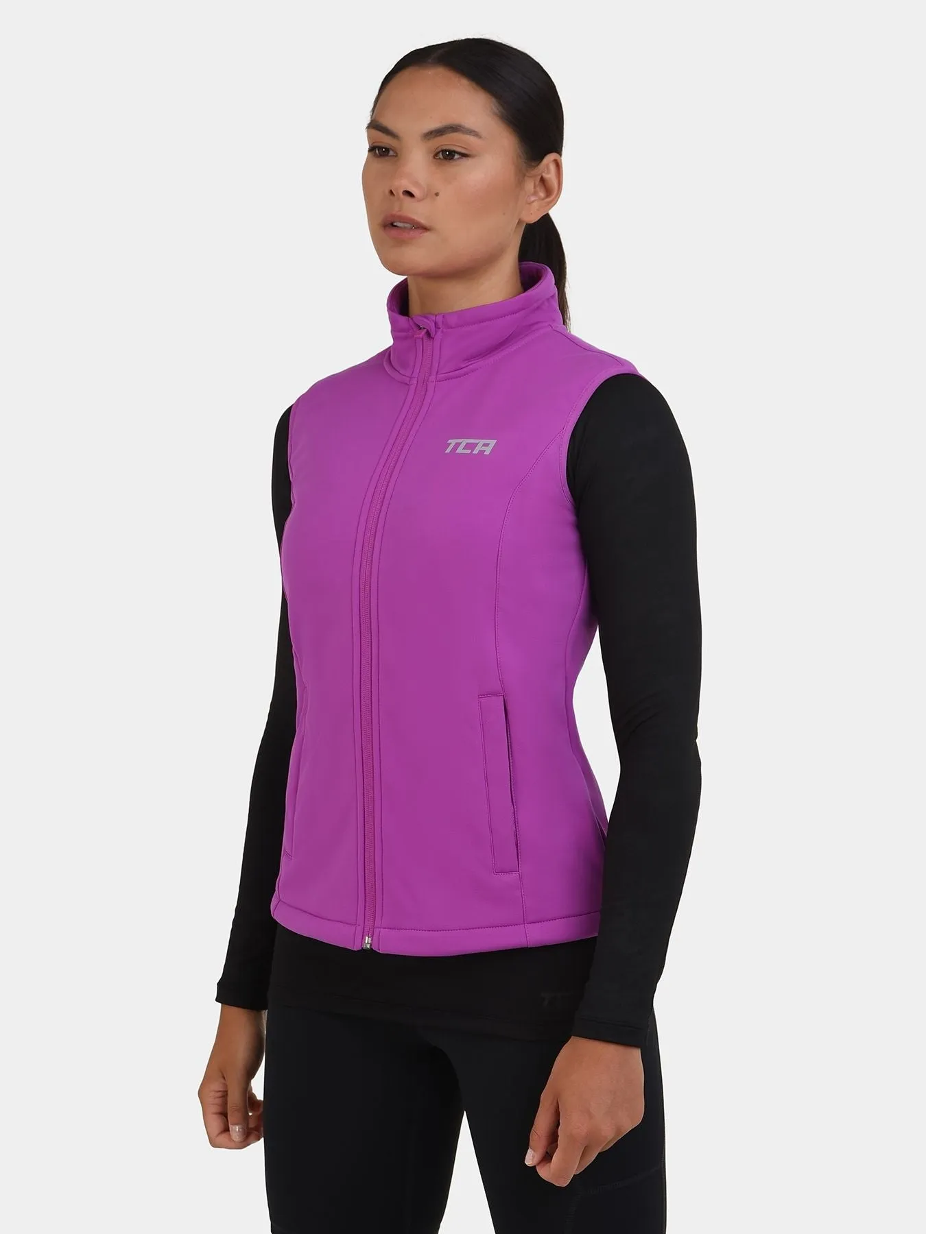 Flyweight Thermal Gilet For Women With Brushed Inner Fabric, Side & Internal Zip Pockets & Adjustable Toggles sold by TCA