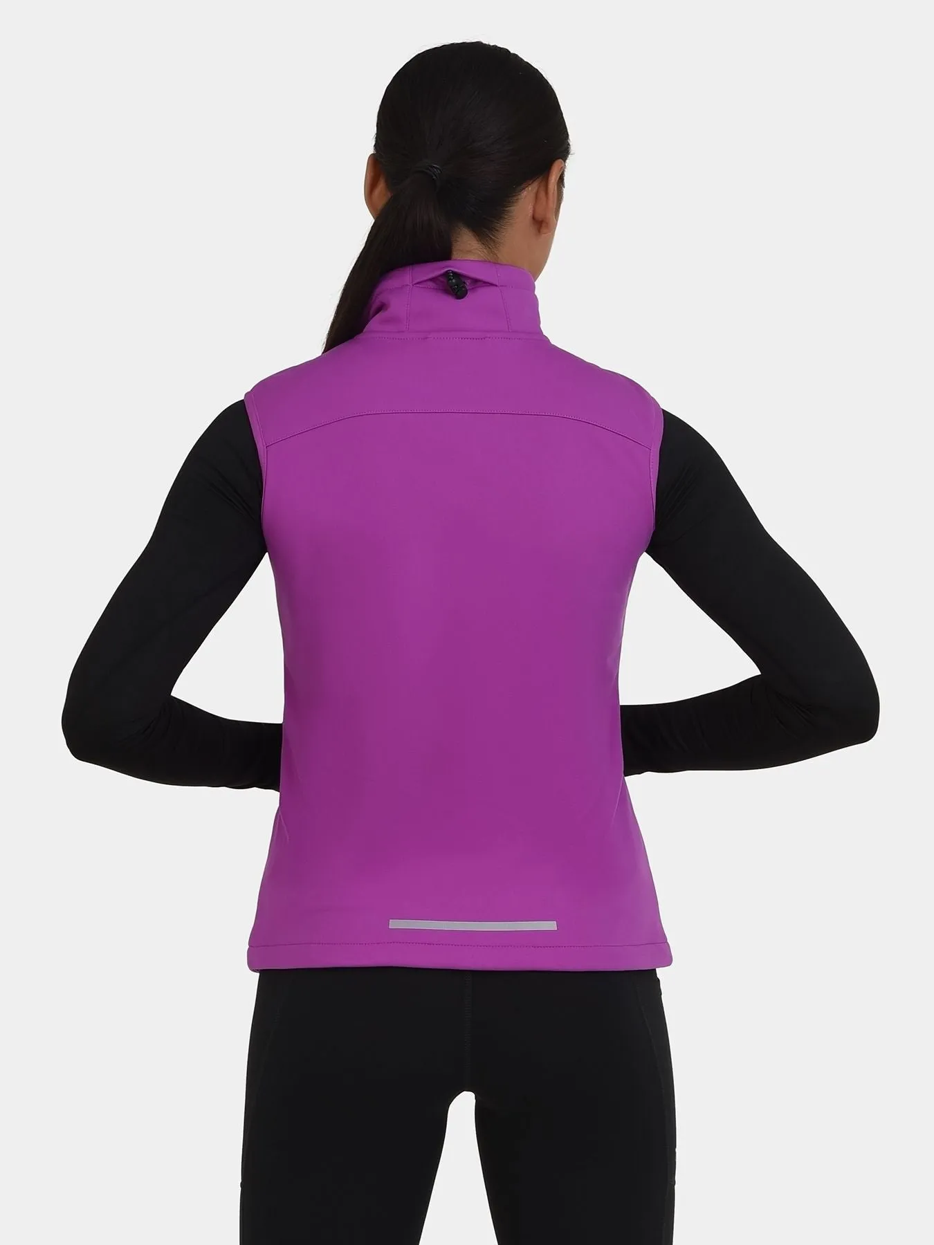 Flyweight Thermal Gilet For Women With Brushed Inner Fabric, Side & Internal Zip Pockets & Adjustable Toggles sold by TCA product image thumbnail 2