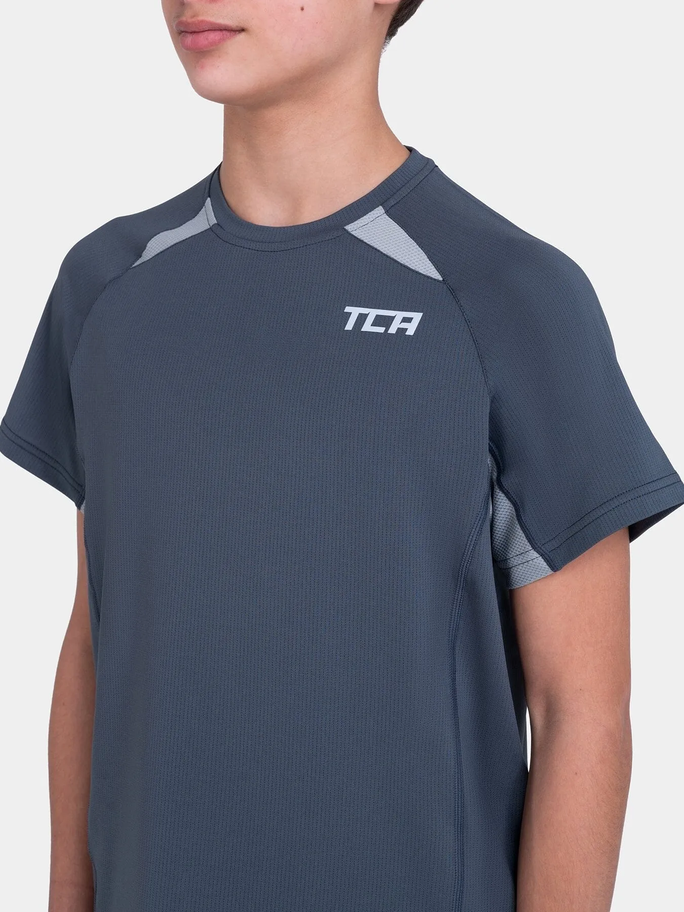 Quickdry Sports T-Shirt For Boys sold by TCA product image thumbnail 3