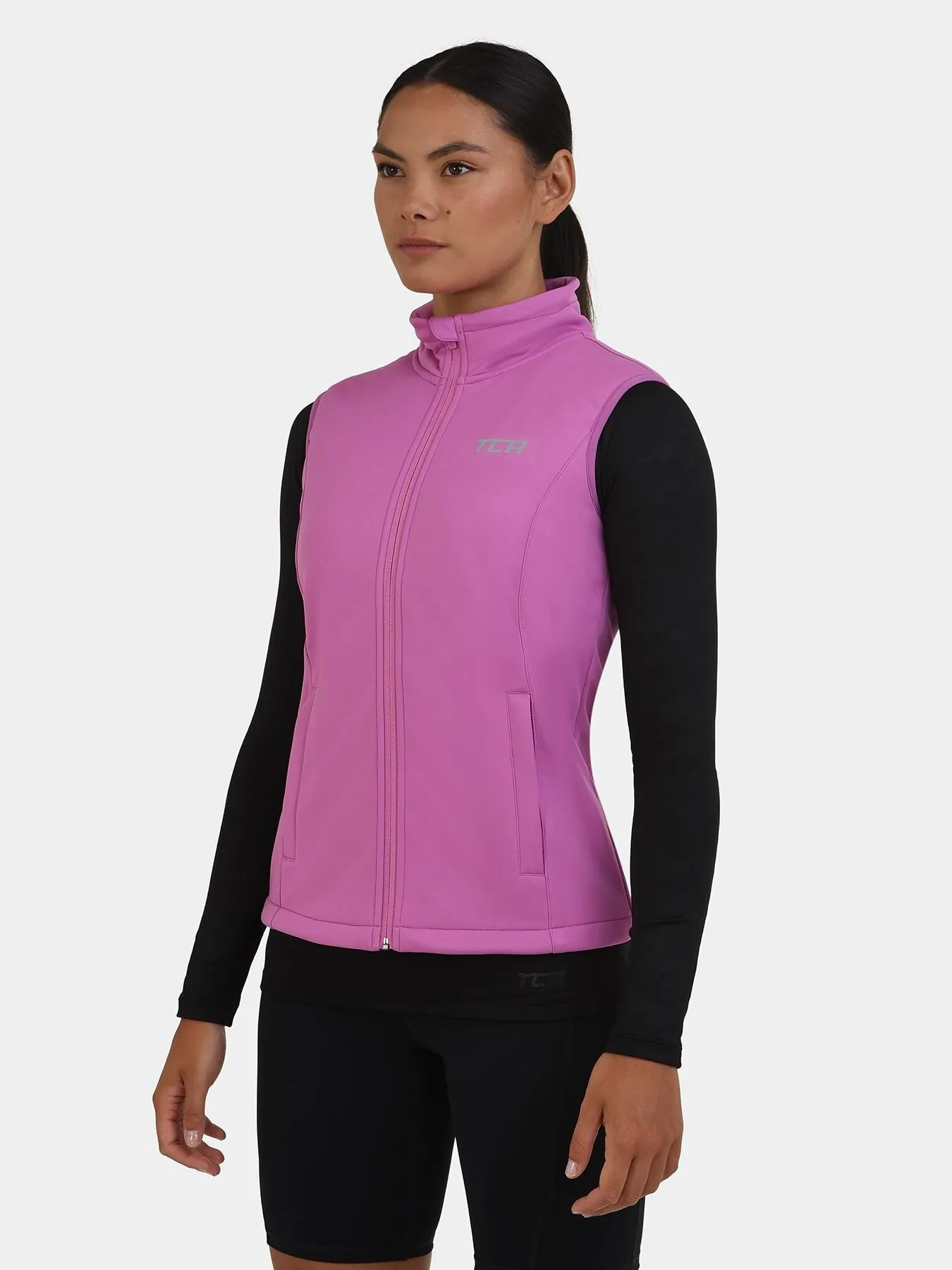 Flyweight Thermal Gilet For Women With Brushed Inner Fabric, Side & Internal Zip Pockets & Adjustable Toggles sold by TCA