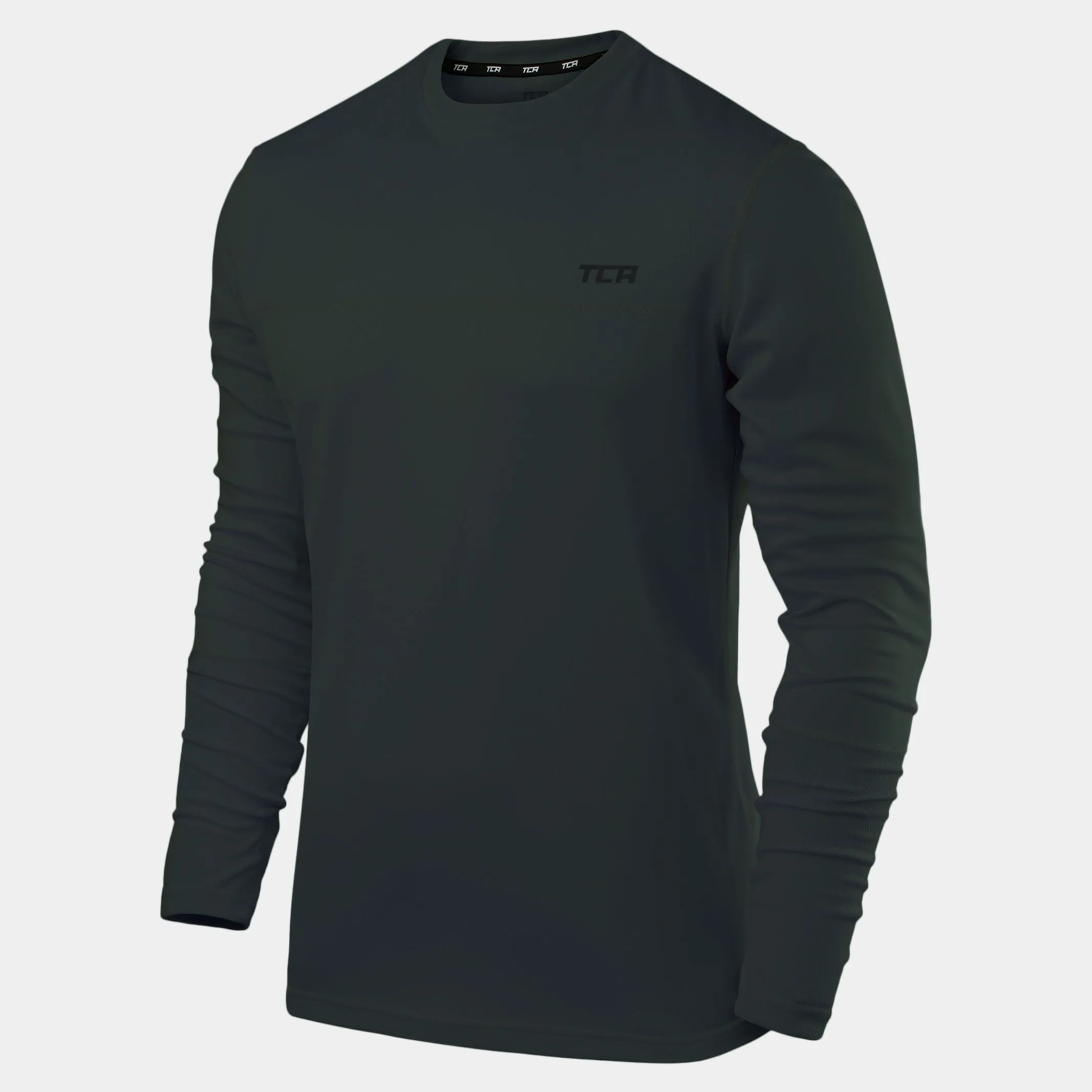 Men's Element Long Sleeve Running Crew Top sold by TCA