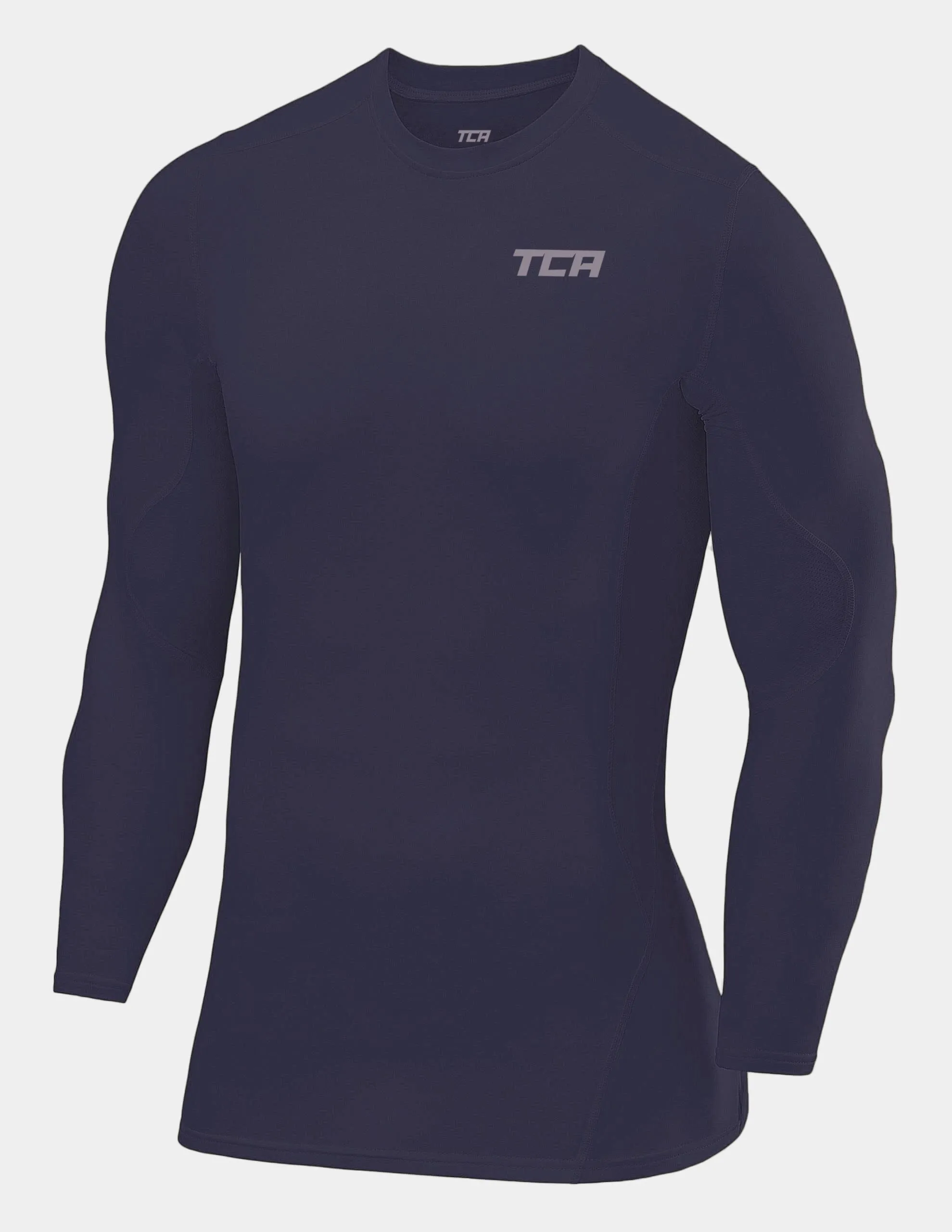 SuperThermal Compression Base Layer Long Sleeve Crew Neck For Men With Brushed Inner Fabric sold by TCA