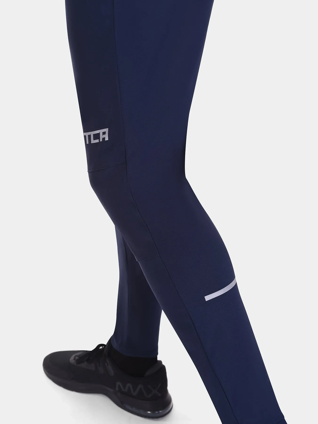 Thermal Cycling Trackpant For Men With Brushed Inner Fabric & Side Zip Pockets sold by TCA product image thumbnail 4