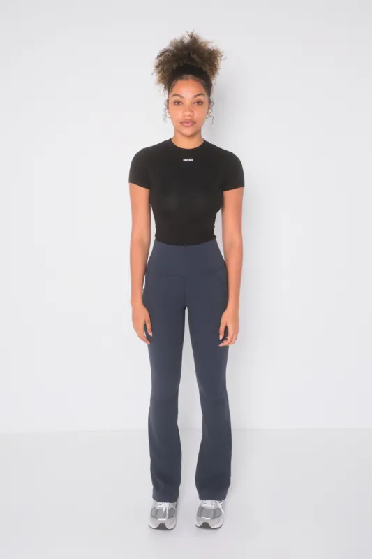 Daze Flare Pocket (Tall) Leggings - Ink sold by TWOTAGS