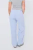 Pinstripe Pants - Light Blue/White sold by TWOTAGS