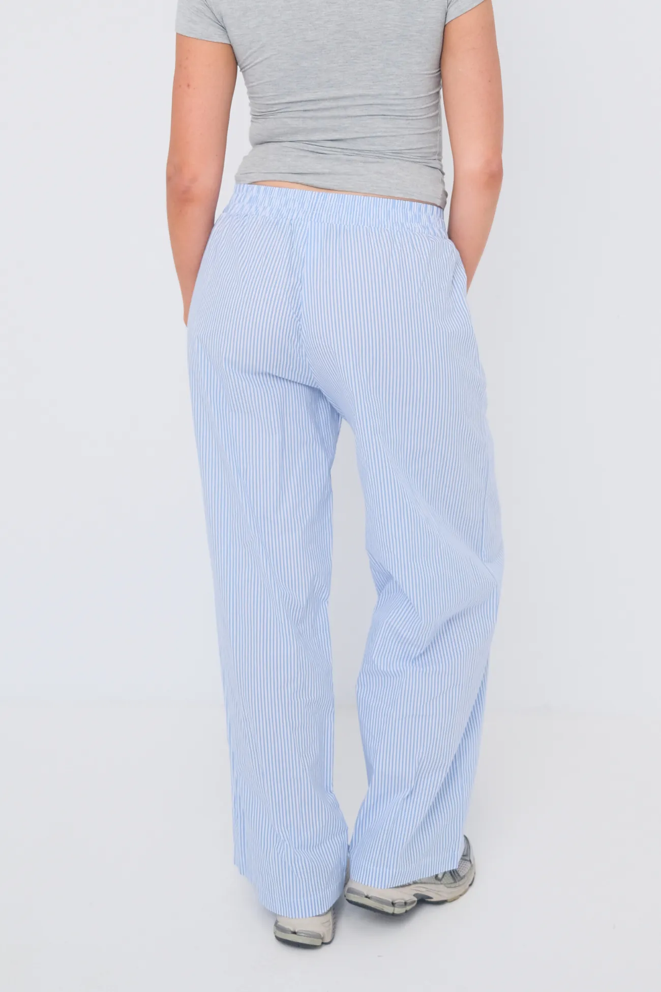 Pinstripe Pants - Light Blue/White sold by TWOTAGS product image thumbnail 4