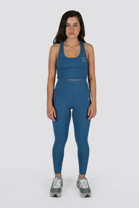 Stellar Highwaisted Leggings - Sapphire sold by TWOTAGS