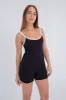 Strappy Pocket Bodysuit - Contrast sold by TWOTAGS