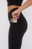 Aura Flare Pocket (Seamless) Leggings - Black sold by TWOTAGS